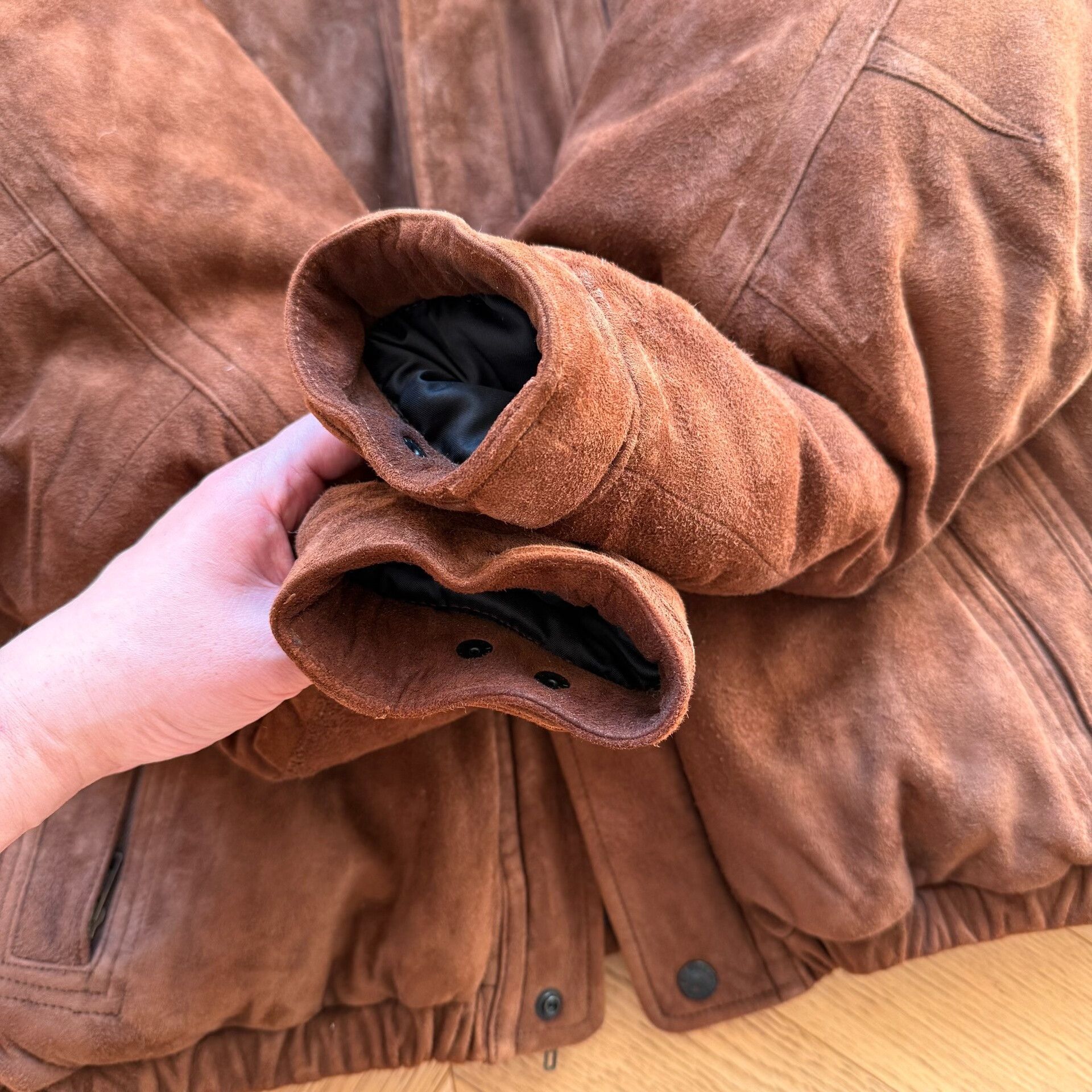 RLX Ralph Lauren RL Vintage Suede Outdoor Jacket Size US L / EU 52-54 / 3 - 5 Thumbnail
