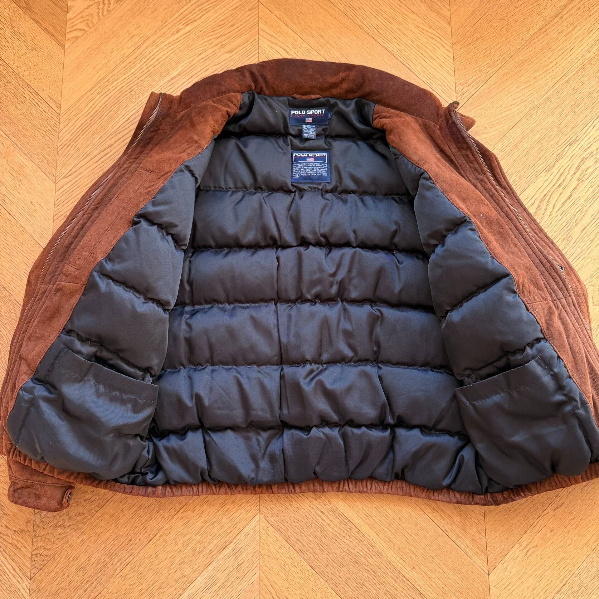 RLX Ralph Lauren RL Vintage Suede Outdoor Jacket Size US L / EU 52-54 / 3 - 7 Thumbnail