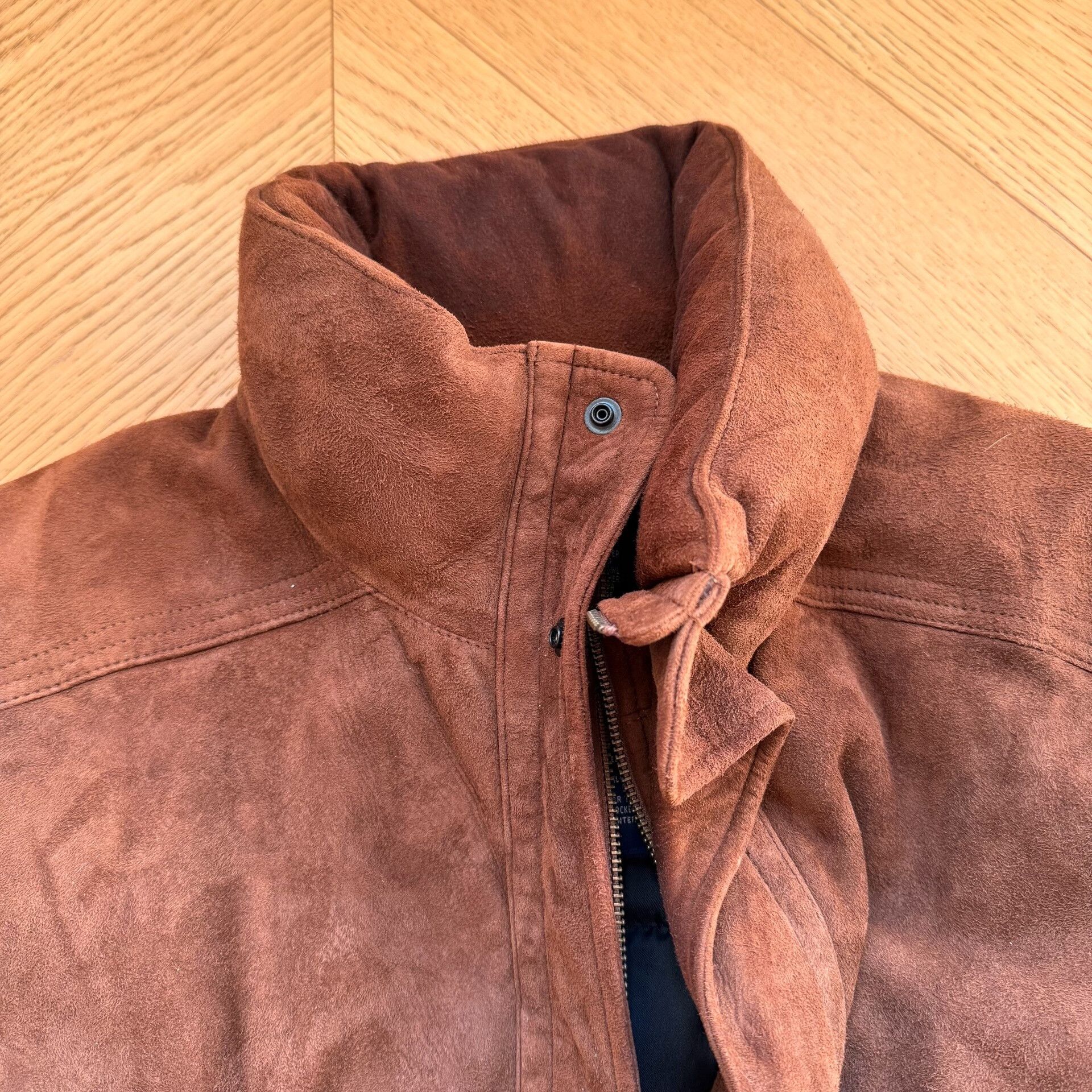 RLX Ralph Lauren RL Vintage Suede Outdoor Jacket Size US L / EU 52-54 / 3 - 4 Thumbnail
