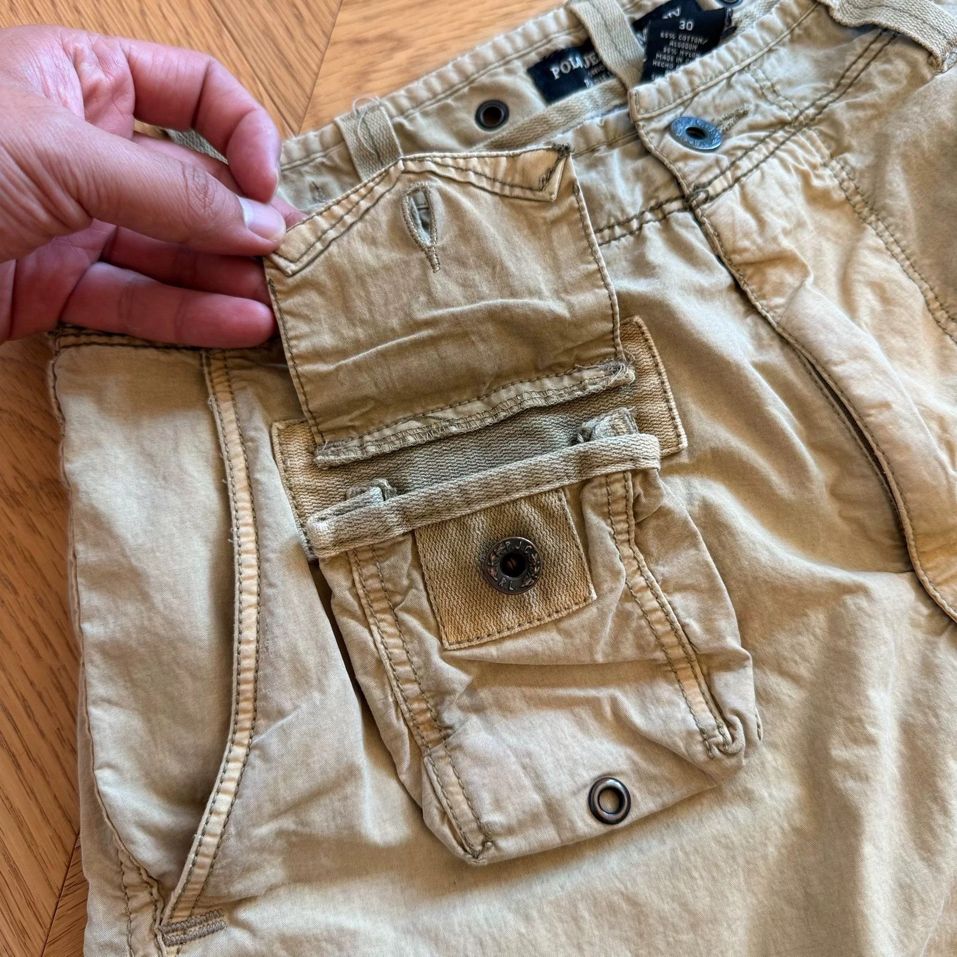 RLX Ralph Lauren Vintage RL Outdoor Cargo Shorts Size US 30 / EU 46 - 4 Thumbnail