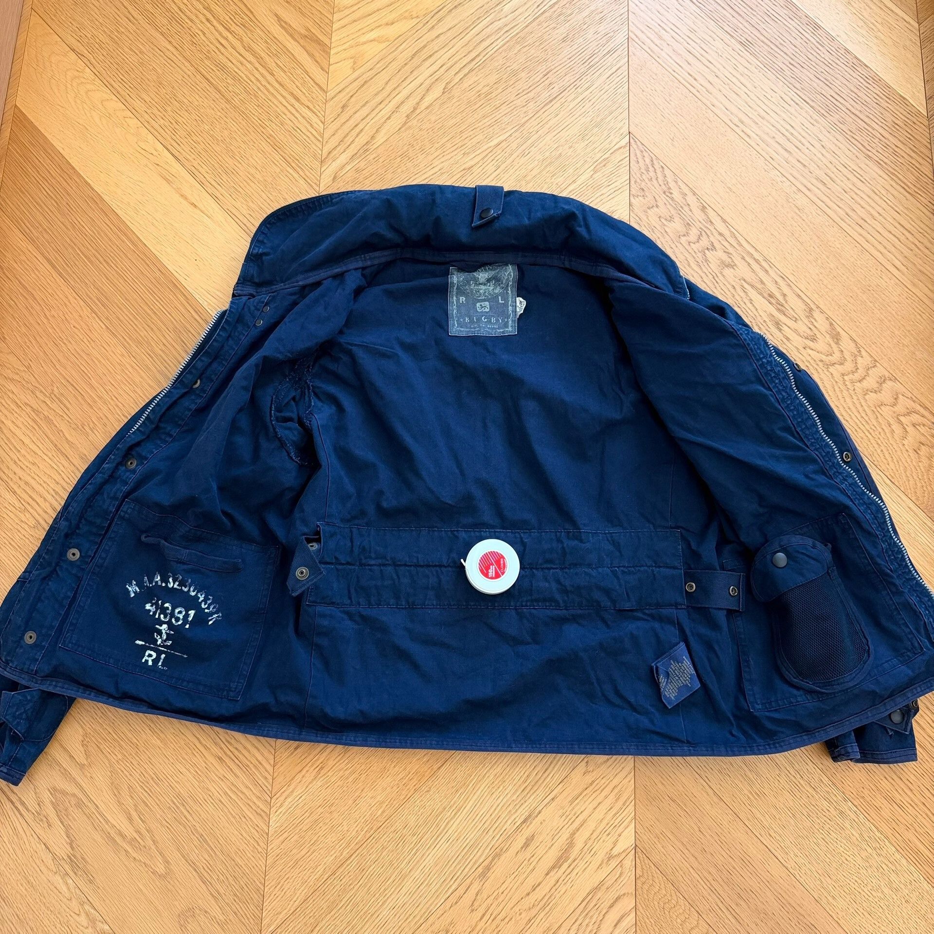 Rugby Ralph Lauren Early Rugby Blue Hooded Jacket Size US S / EU 44-46 / 1 - 7 Thumbnail