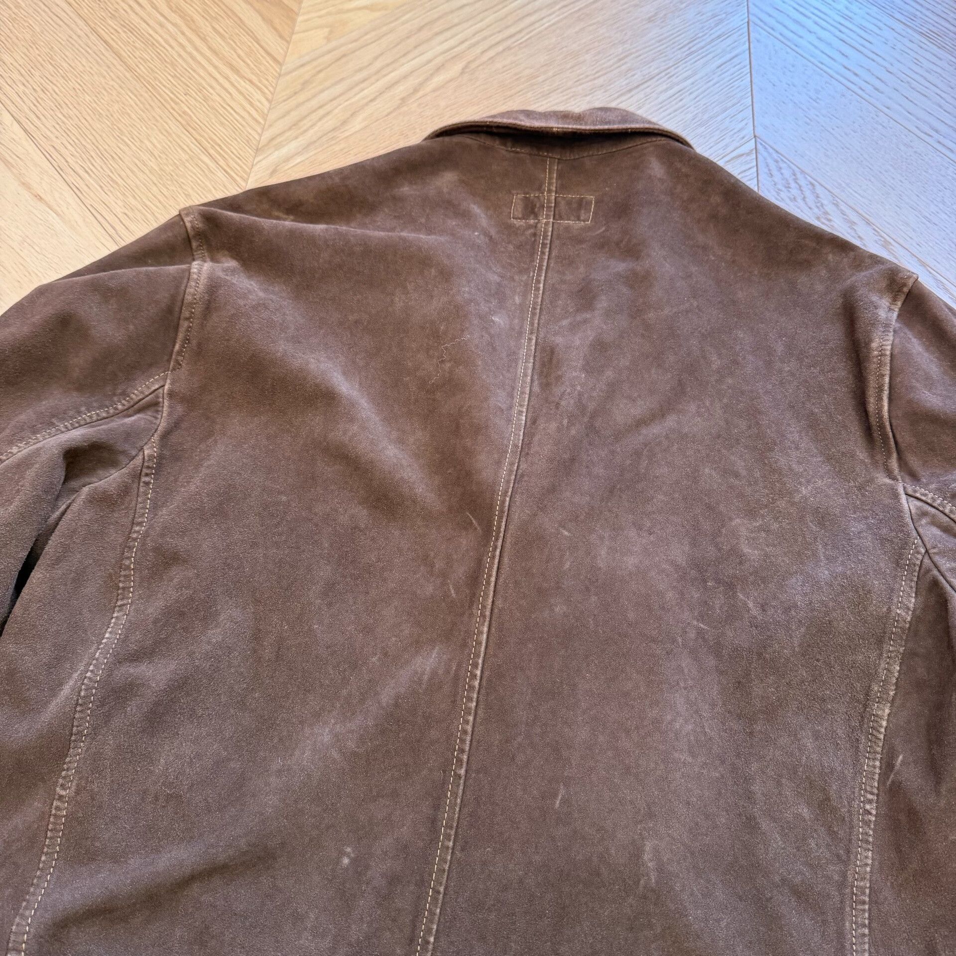 RLX Ralph Lauren Vintage Suede Outdoor Sports Jacket Size US XL / EU 56 / 4 - 6 Thumbnail