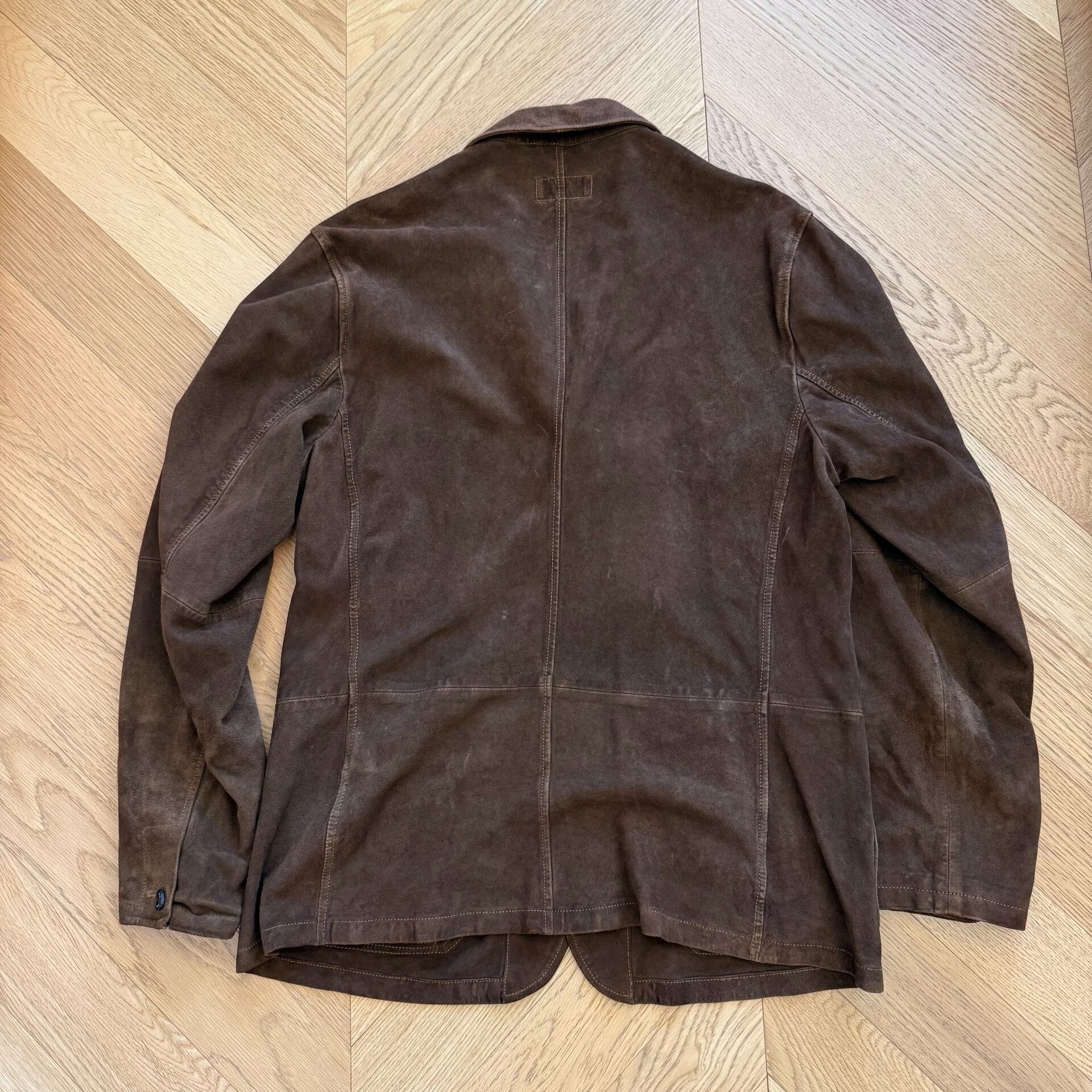 RLX Ralph Lauren Vintage Suede Outdoor Sports Jacket Size US XL / EU 56 / 4 - 4 Thumbnail
