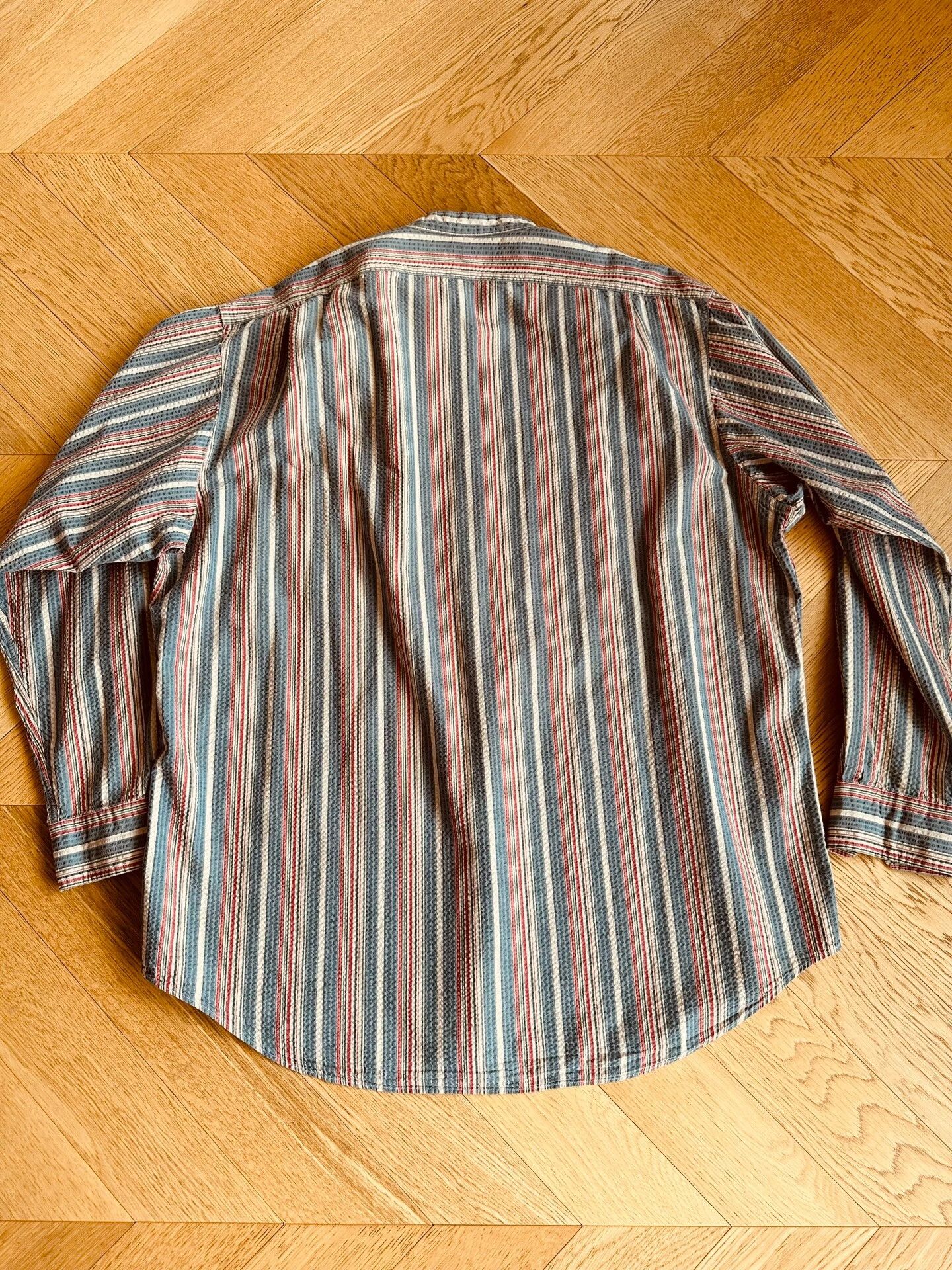 RLX Ralph Lauren Vintage Ralph Lauren Striped Shirt Size US XL / EU 56 / 4 - 4 Thumbnail