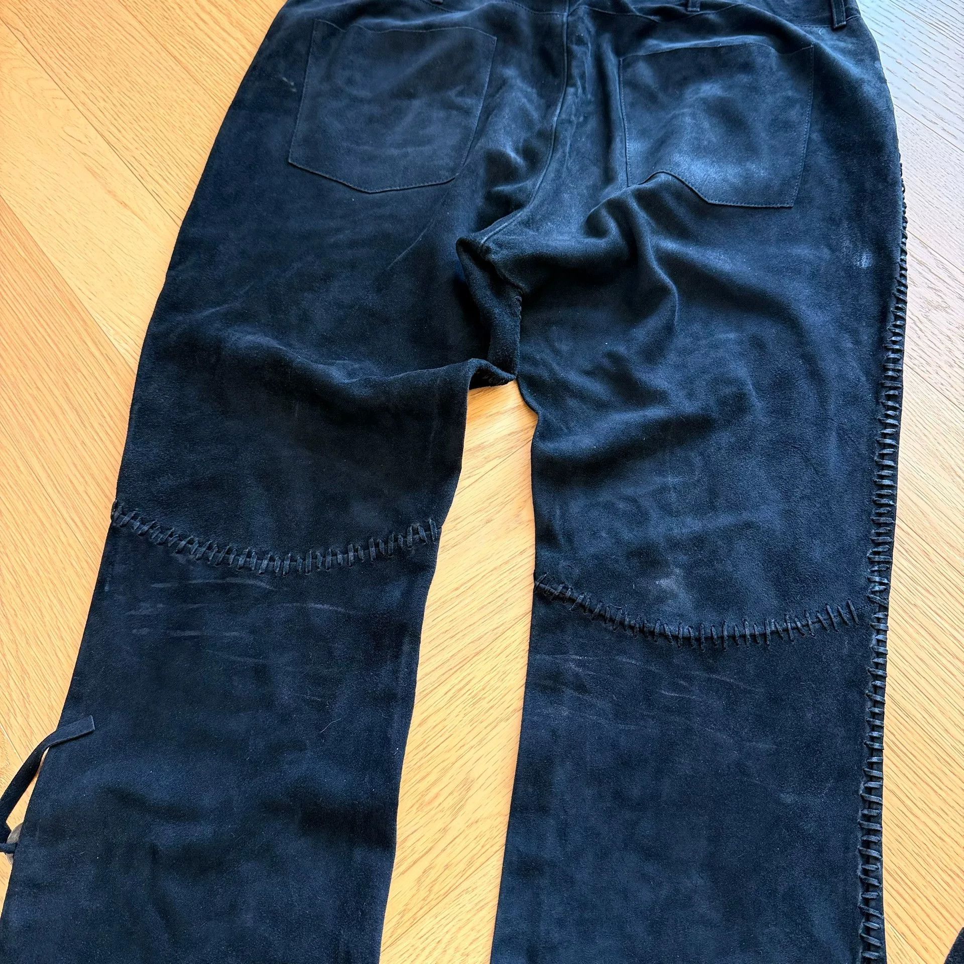 RLX Ralph Lauren Vintage Ralph Lauren Suede Pants Size US 38 / EU 54 - 6 Thumbnail