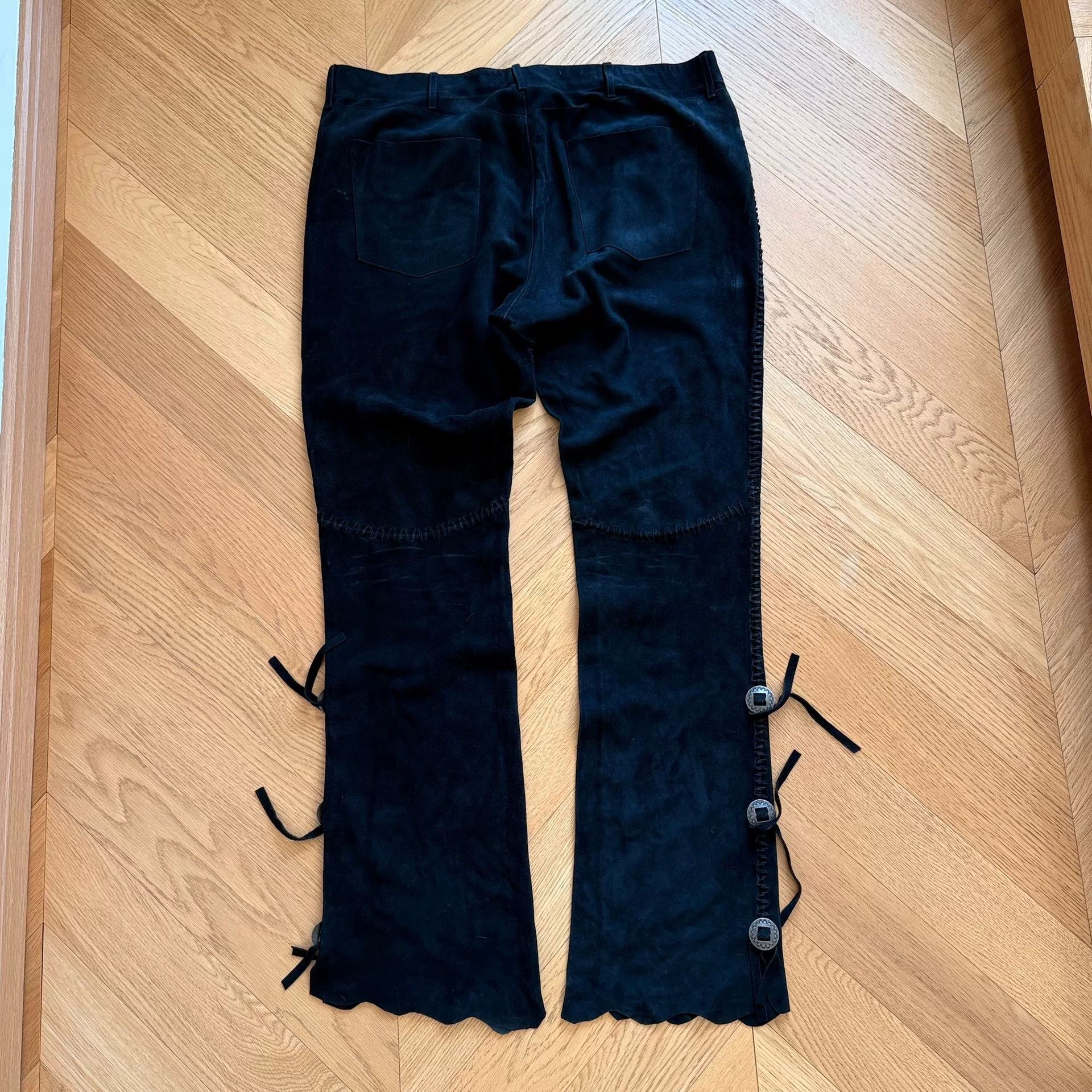 RLX Ralph Lauren Vintage Ralph Lauren Suede Pants Size US 38 / EU 54 - 8 Thumbnail