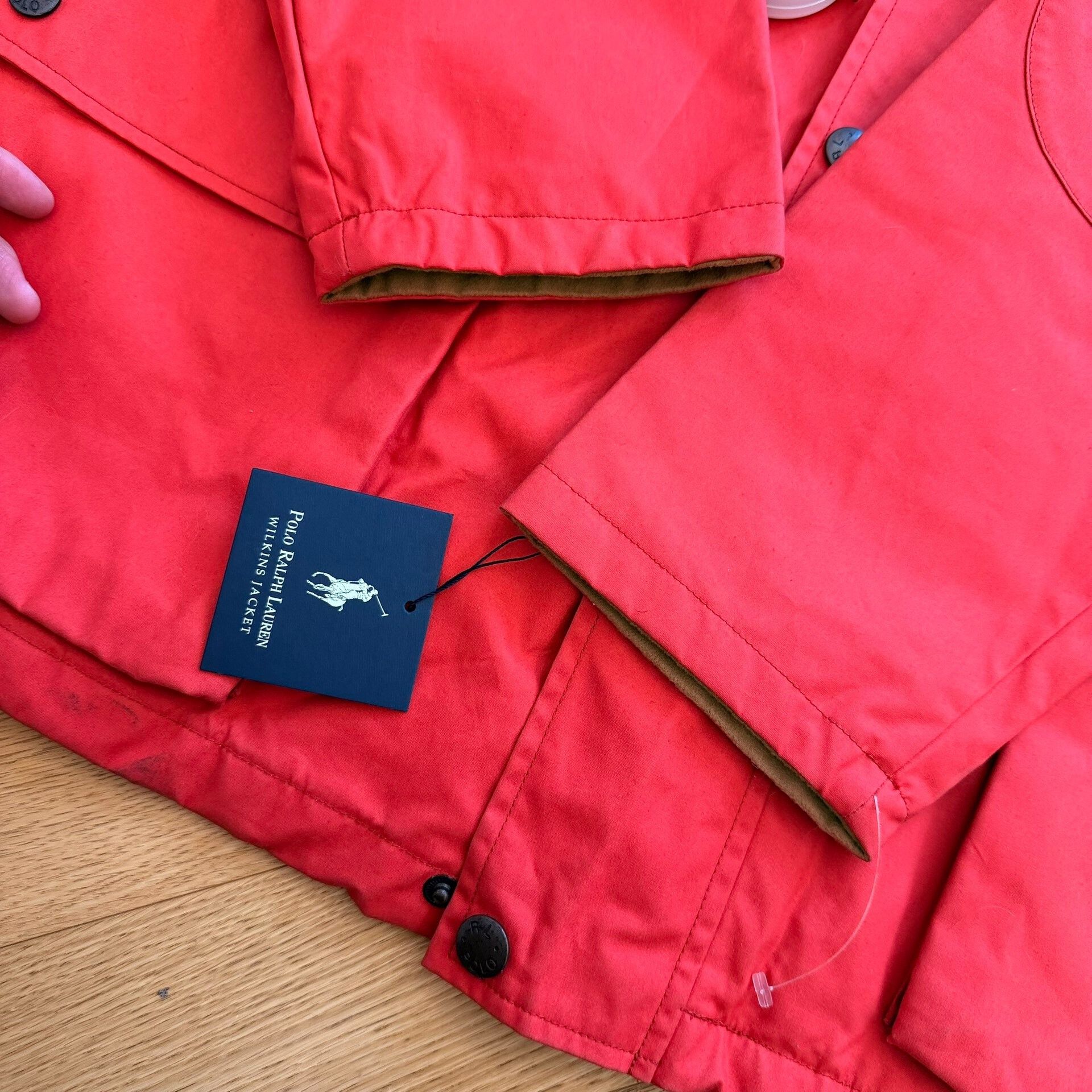 RLX Ralph Lauren Vintage Heavy Waxed Outdoor Hooded Jacket Size US M / EU 48-50 / 2 - 2 Thumbnail