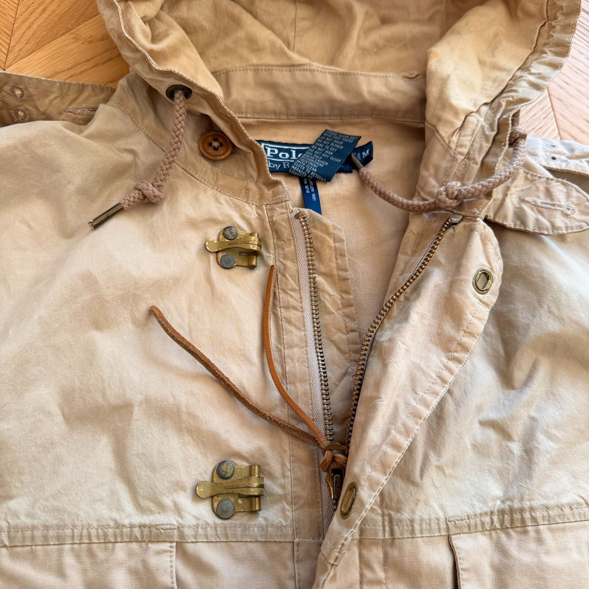 RLX Ralph Lauren Vintage Outdoor Fishing Jacket Size US M / EU 48-50 / 2 - 4 Thumbnail