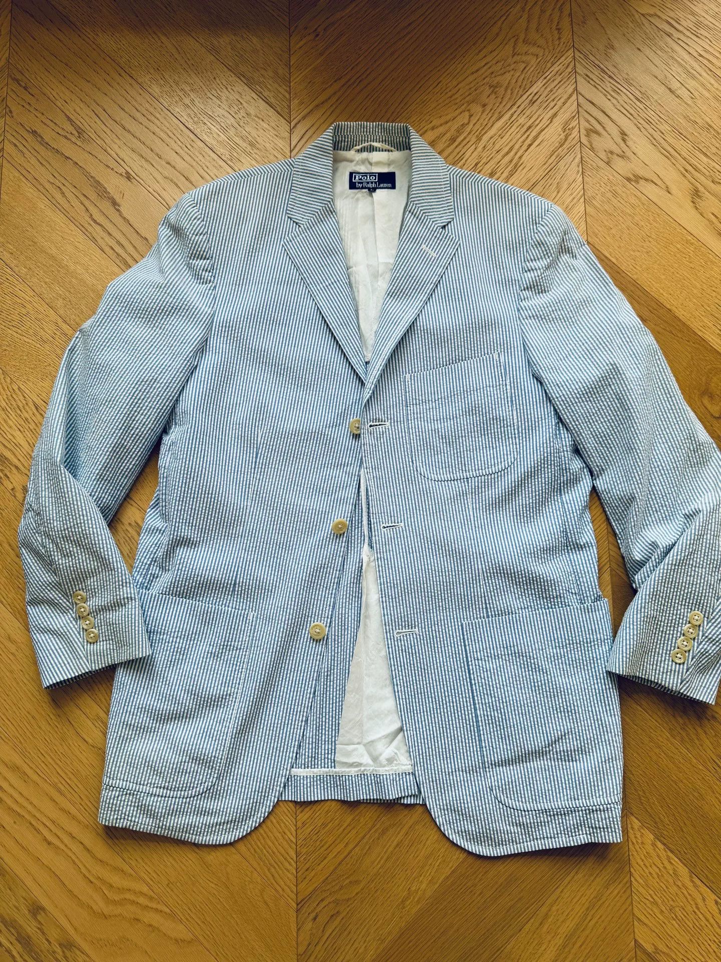 RRL Ralph Lauren Retro Spring Summer Striped Suit Set Size US M / EU 48-50 / 2 - 2 Thumbnail