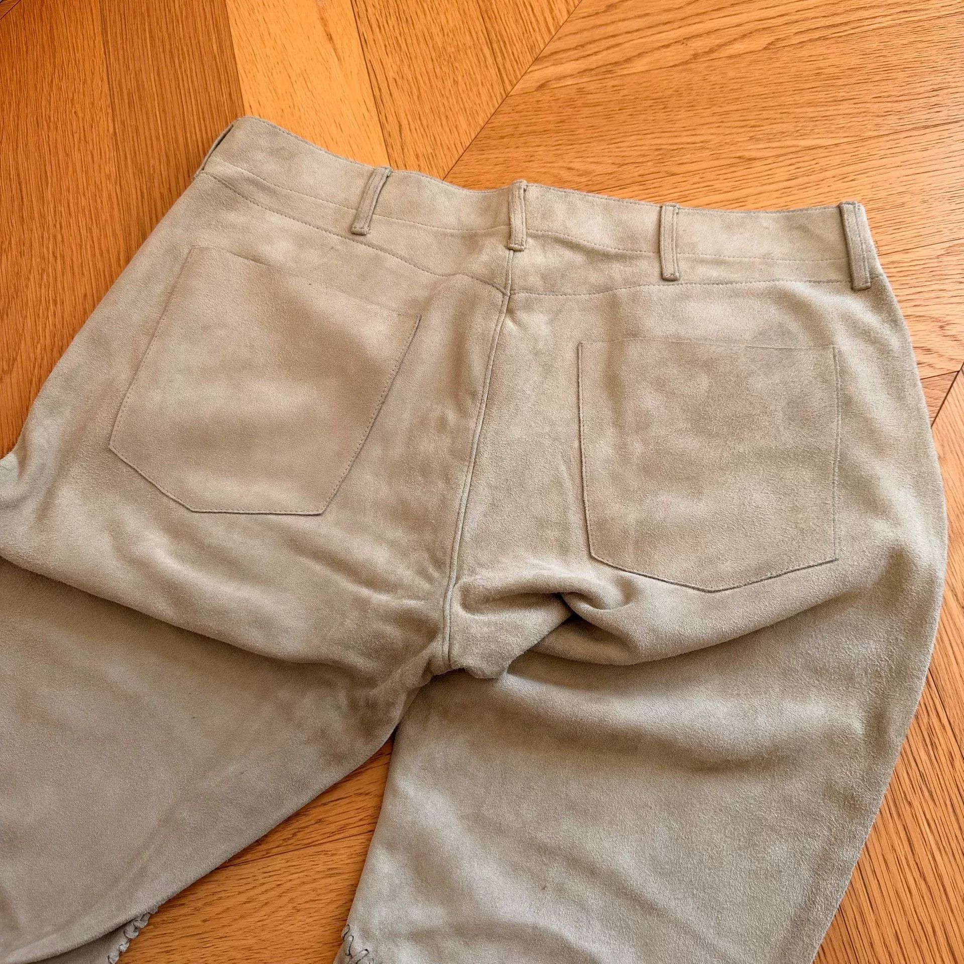RLX Ralph Lauren Vintage Western Style Suede Pants Size US 36 / EU 52 - 6 Thumbnail