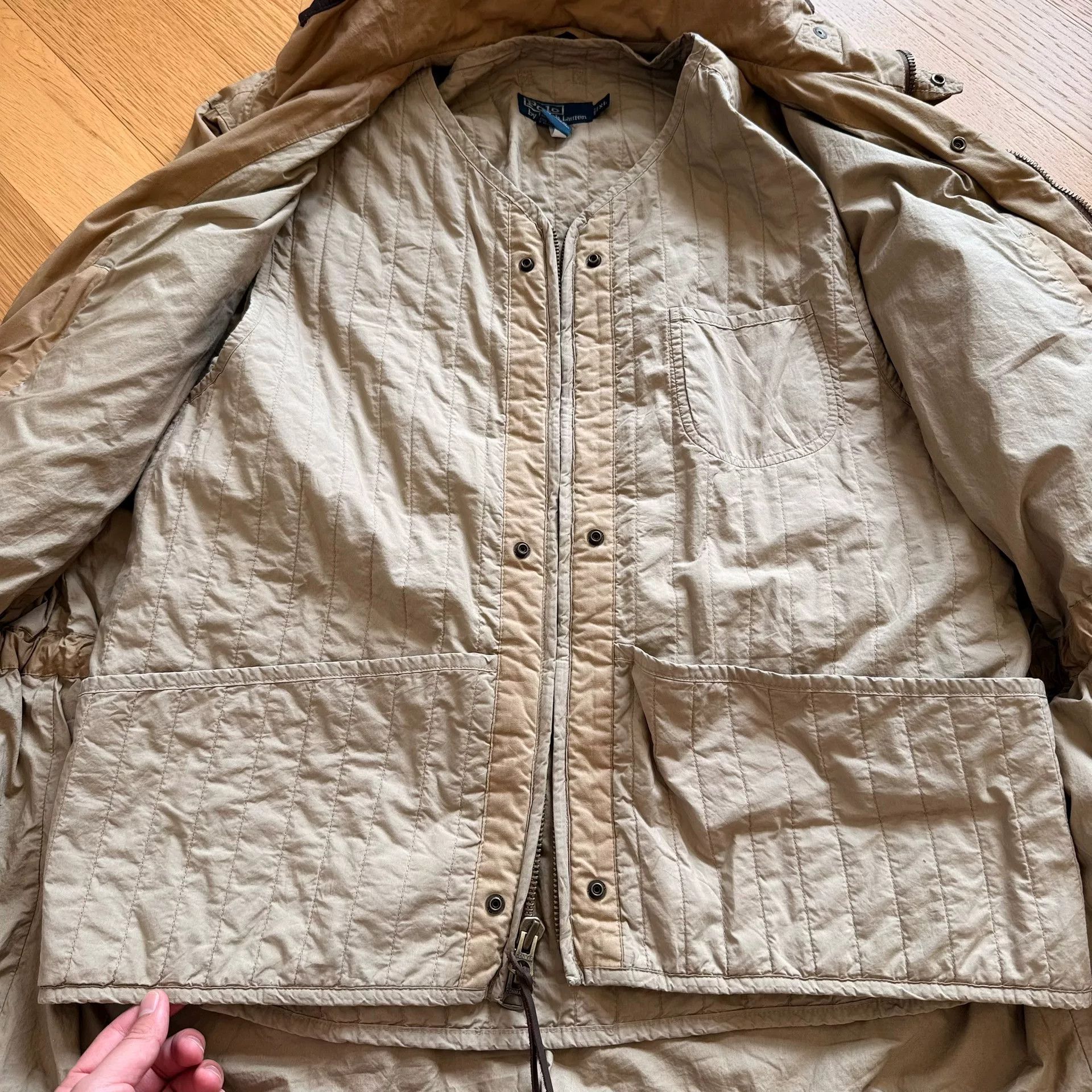 RLX Ralph Lauren Vintage Polo Ralph Lauren Hooded Jacket Set Size US XL / EU 56 / 4 - 5 Thumbnail