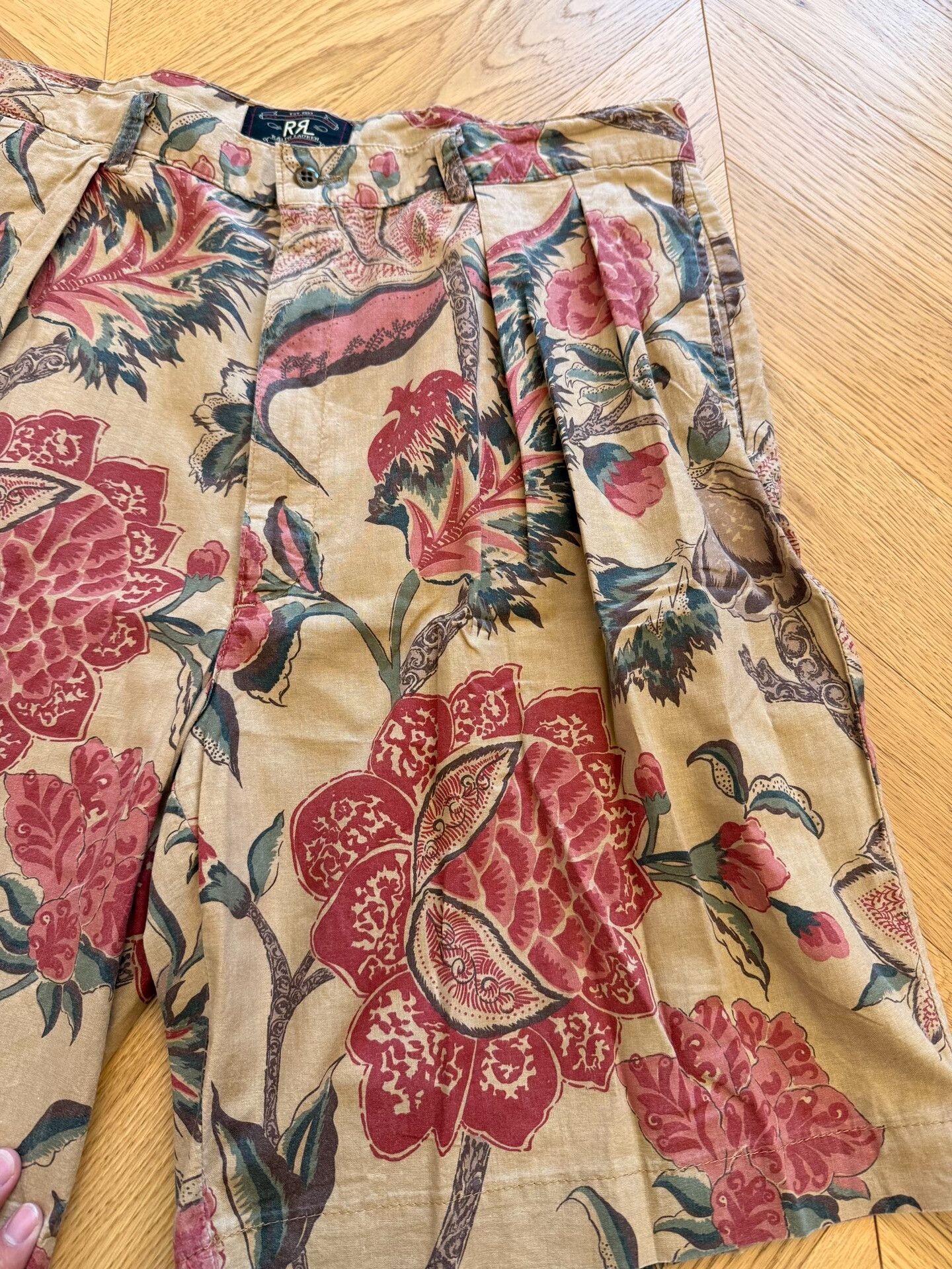 RRL Ralph Lauren Vintage RRL Hawaiian Casual Shorts Size US 36 / EU 52 - 5 Thumbnail