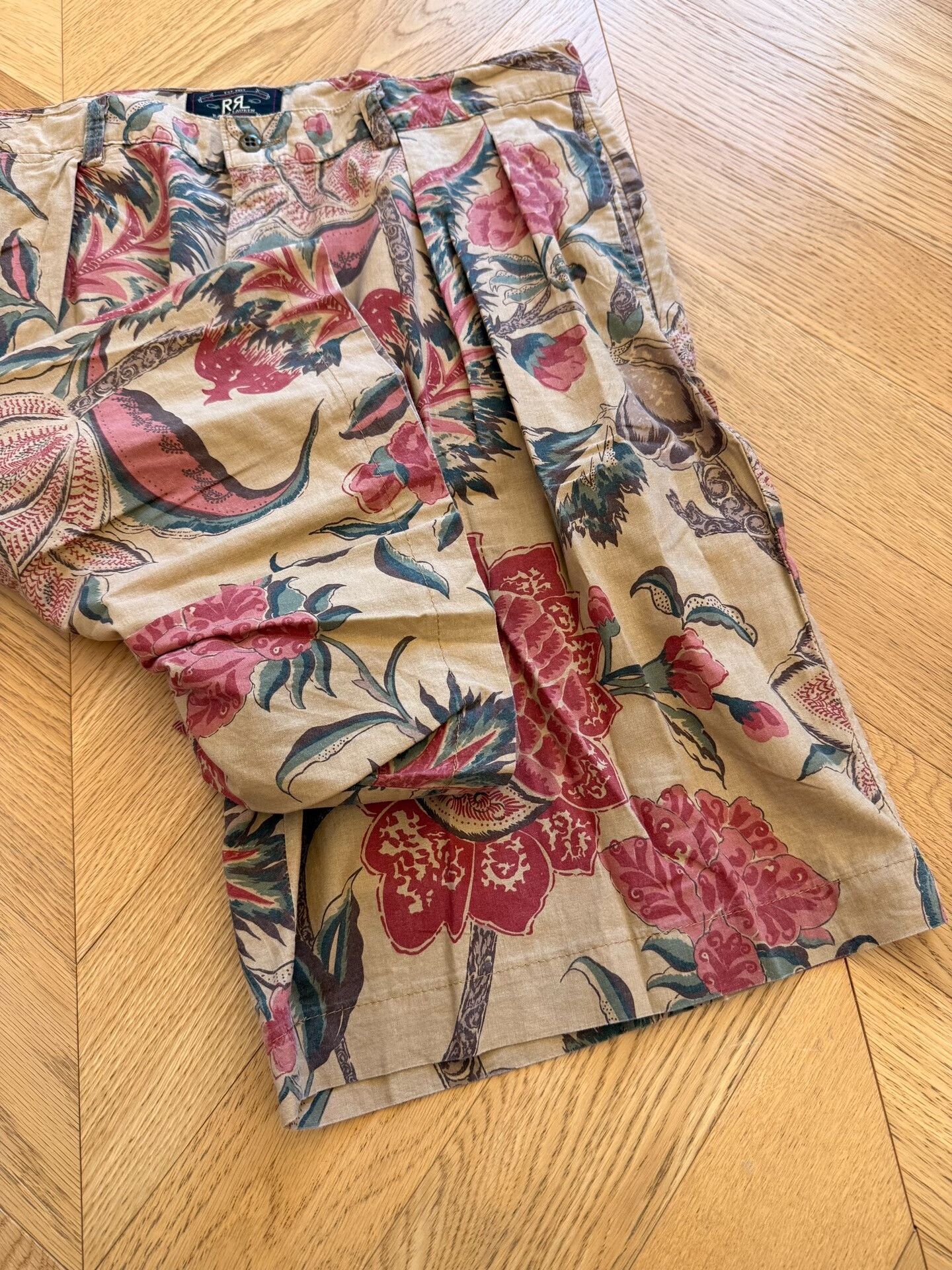 RRL Ralph Lauren Vintage RRL Hawaiian Casual Shorts Size US 36 / EU 52 - 4 Thumbnail