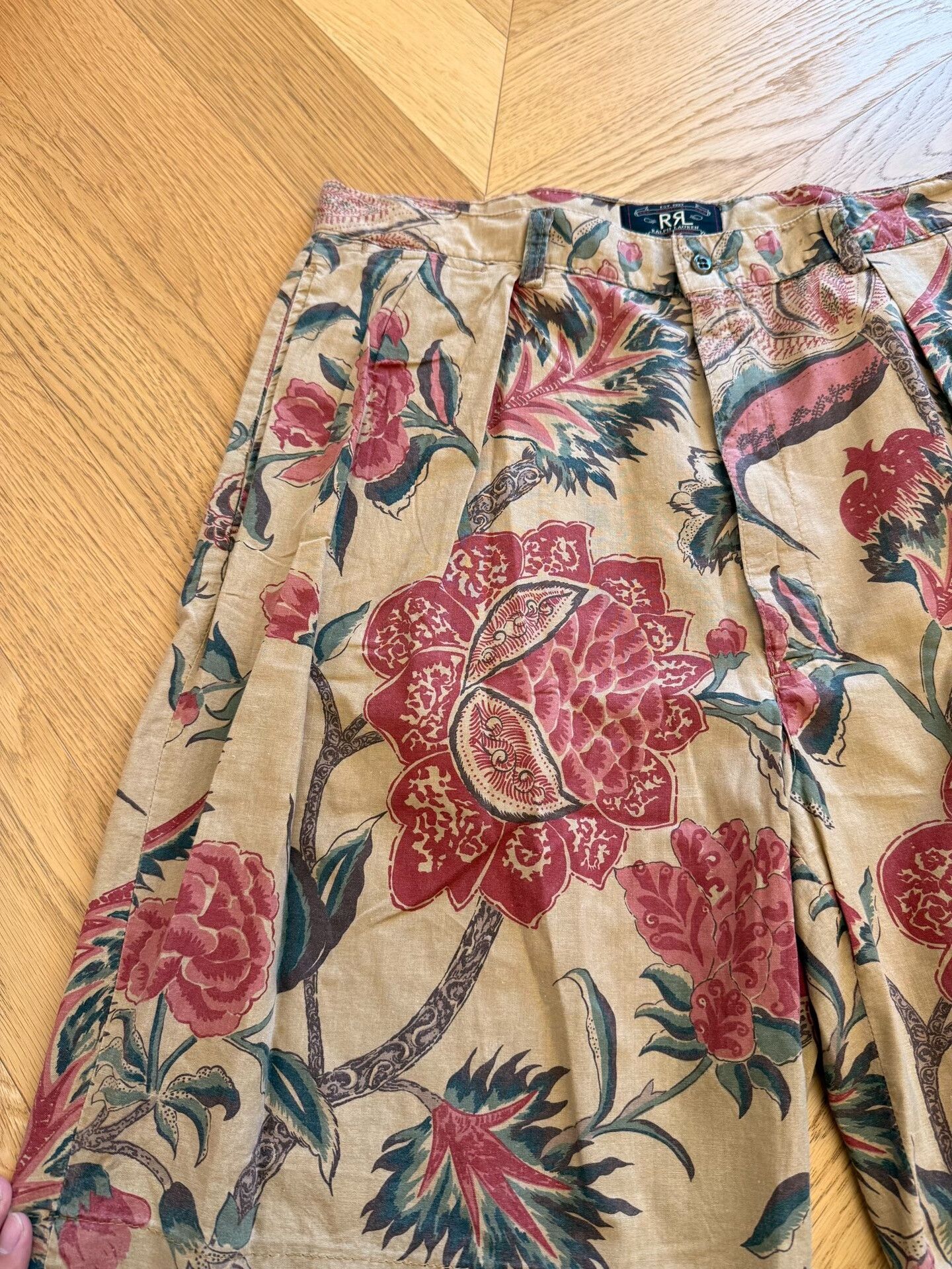 RRL Ralph Lauren Vintage RRL Hawaiian Casual Shorts Size US 36 / EU 52 - 2 Thumbnail