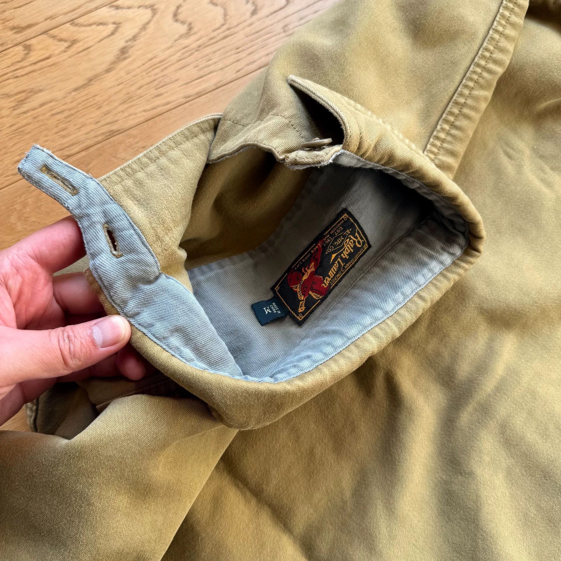 RLX Ralph Lauren Vintage Outdoor Moleskin Shirt Jacket Size US M / EU 48-50 / 2 - 7 Thumbnail