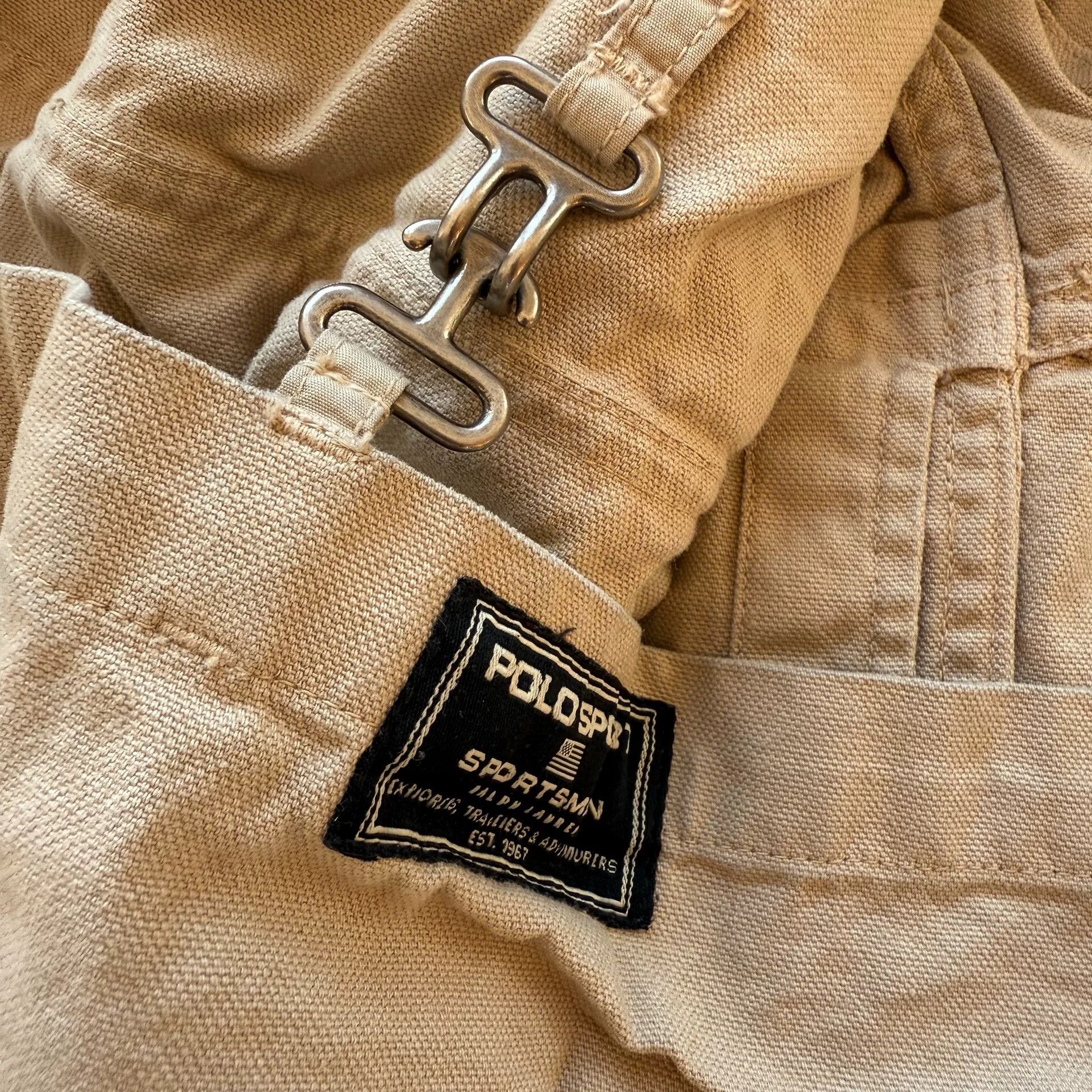 RLX Ralph Lauren Vintage Outdoor Canvas Jacket Size US XL / EU 56 / 4 - 7 Thumbnail