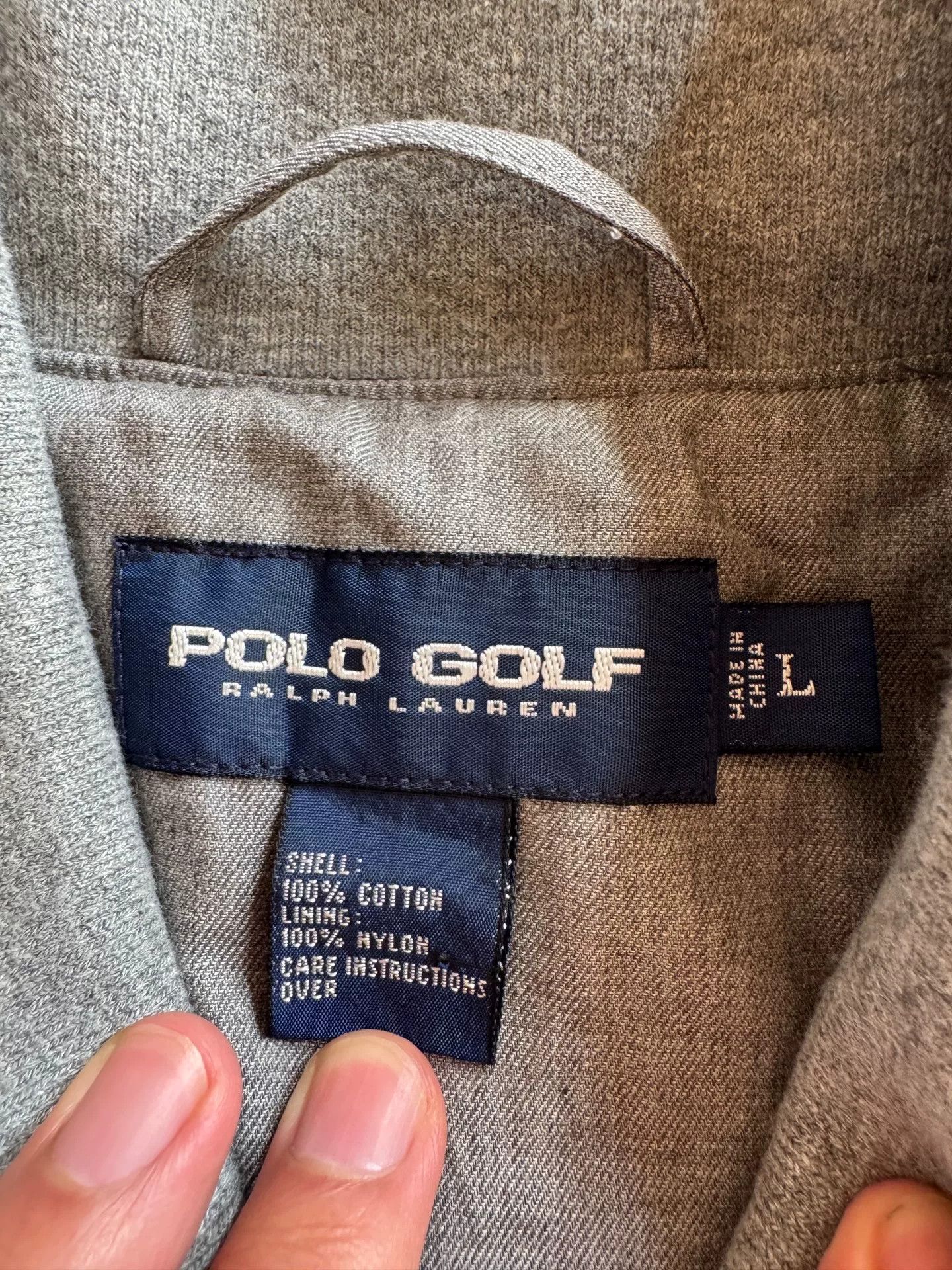 Polo Ralph Lauren Polo Golf Cotton Pullover Jacket Size US L / EU 52-54 / 3 - 8 Thumbnail