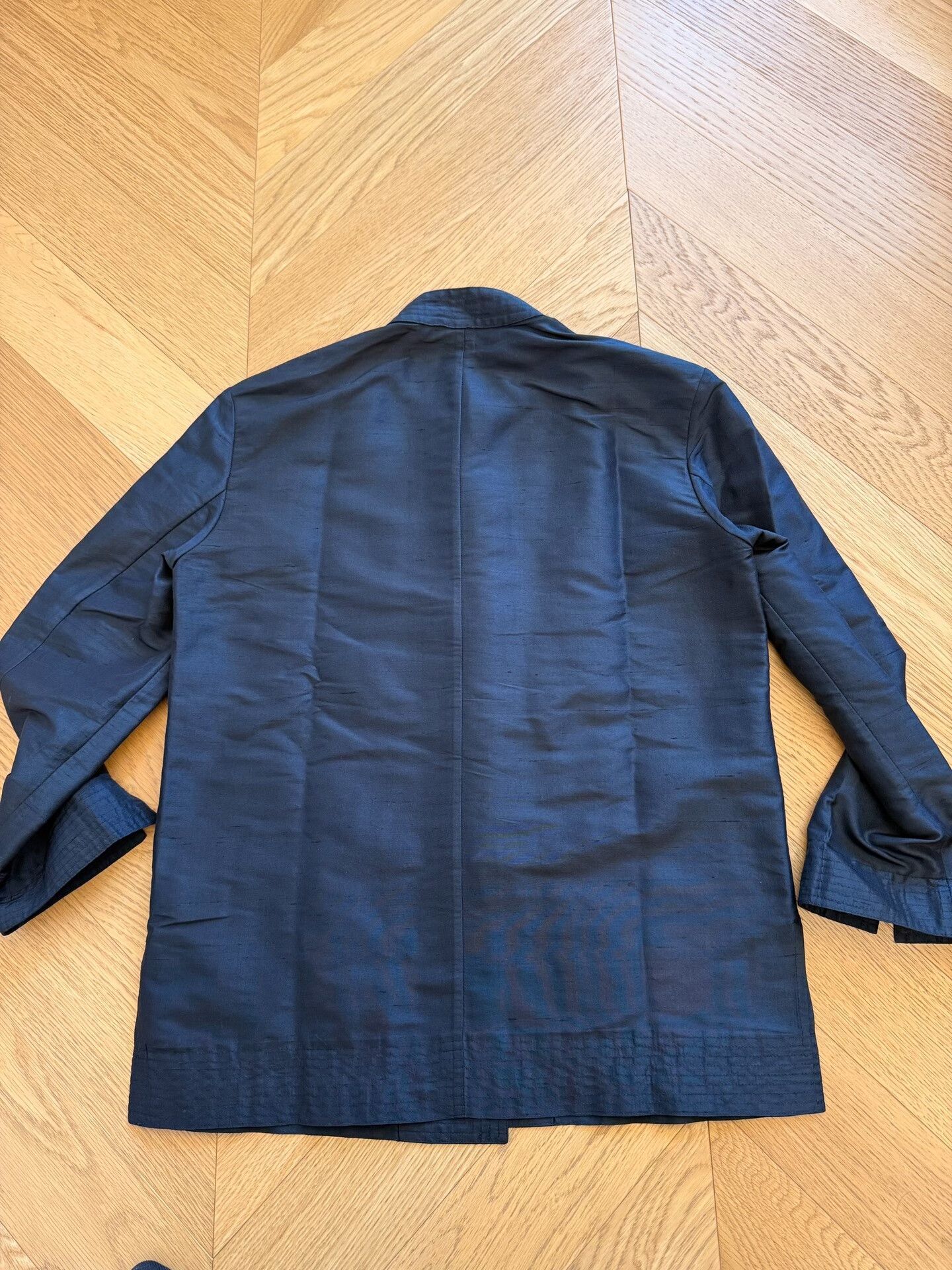 RLX Ralph Lauren Black Vintage Chinese Collar Shirt Jacket Size S / US 4 / IT 40 - 2 Thumbnail