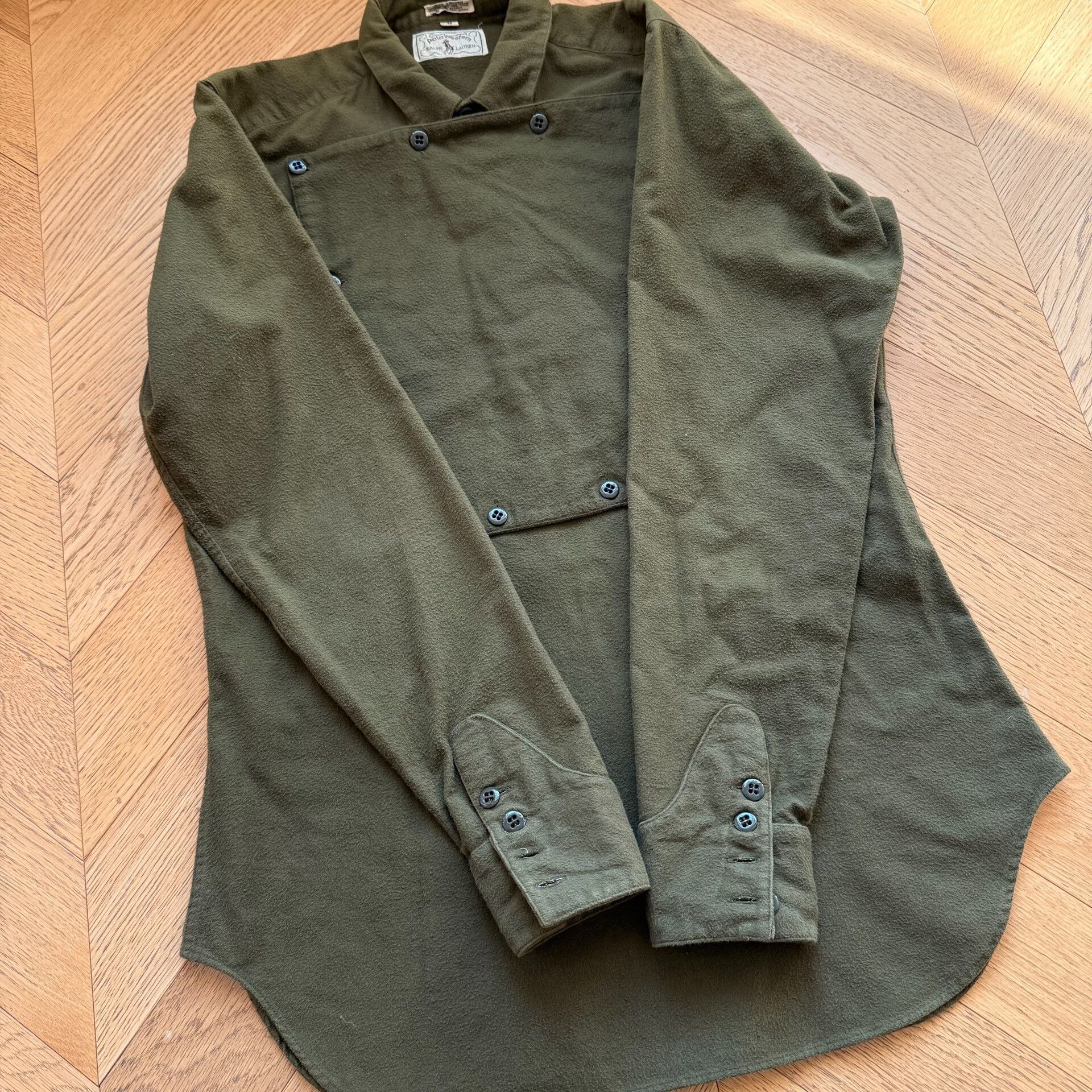 RLX Ralph Lauren Vintage Western Bib Shirt Size US M / EU 48-50 / 2 - 7 Thumbnail