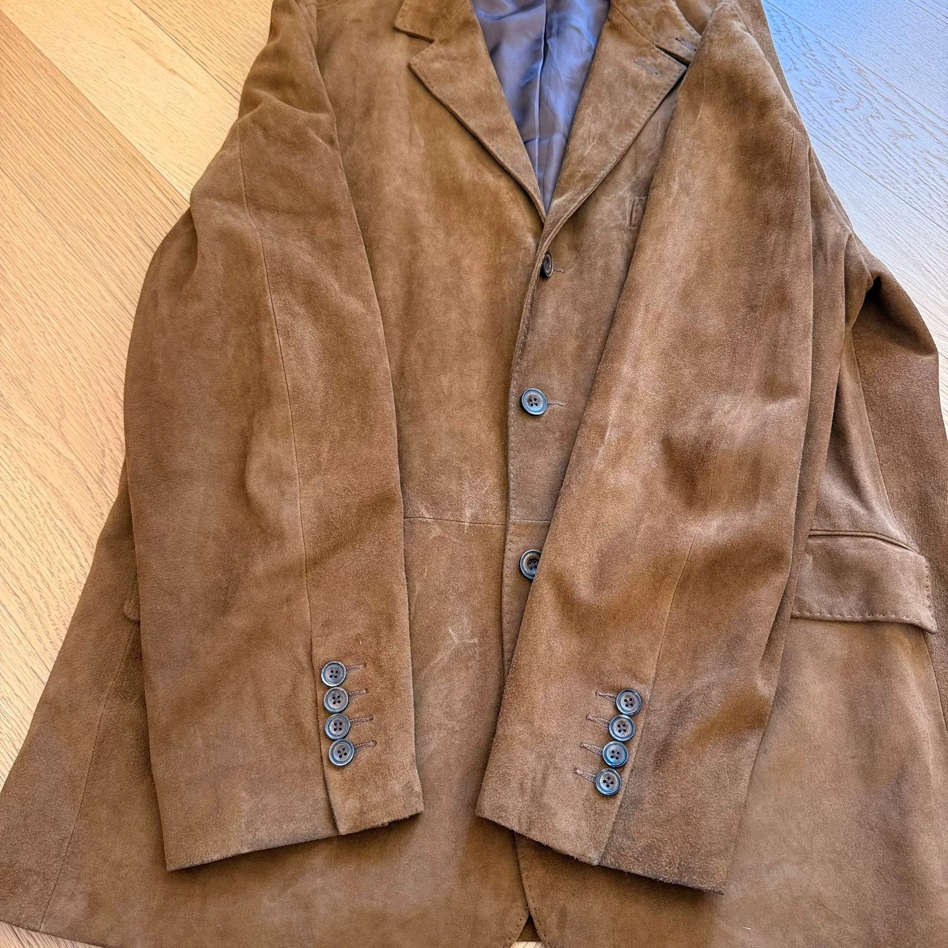 RLX Ralph Lauren Vintage Brown Suede Sport Coat Jacket Size US XL / EU 56 / 4 - 6 Thumbnail