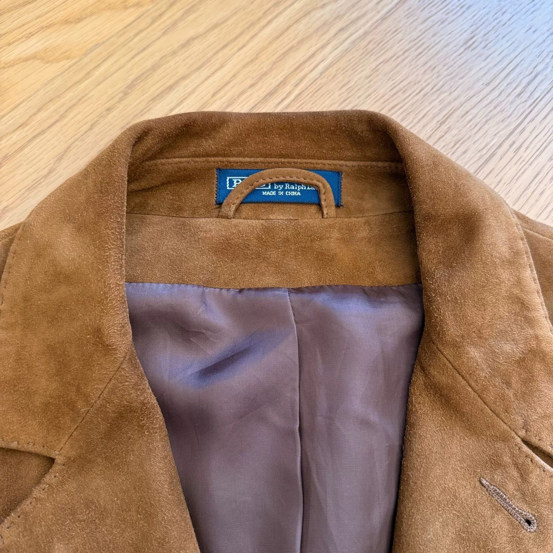 RLX Ralph Lauren Vintage Brown Suede Sport Coat Jacket Size US XL / EU 56 / 4 - 4 Thumbnail