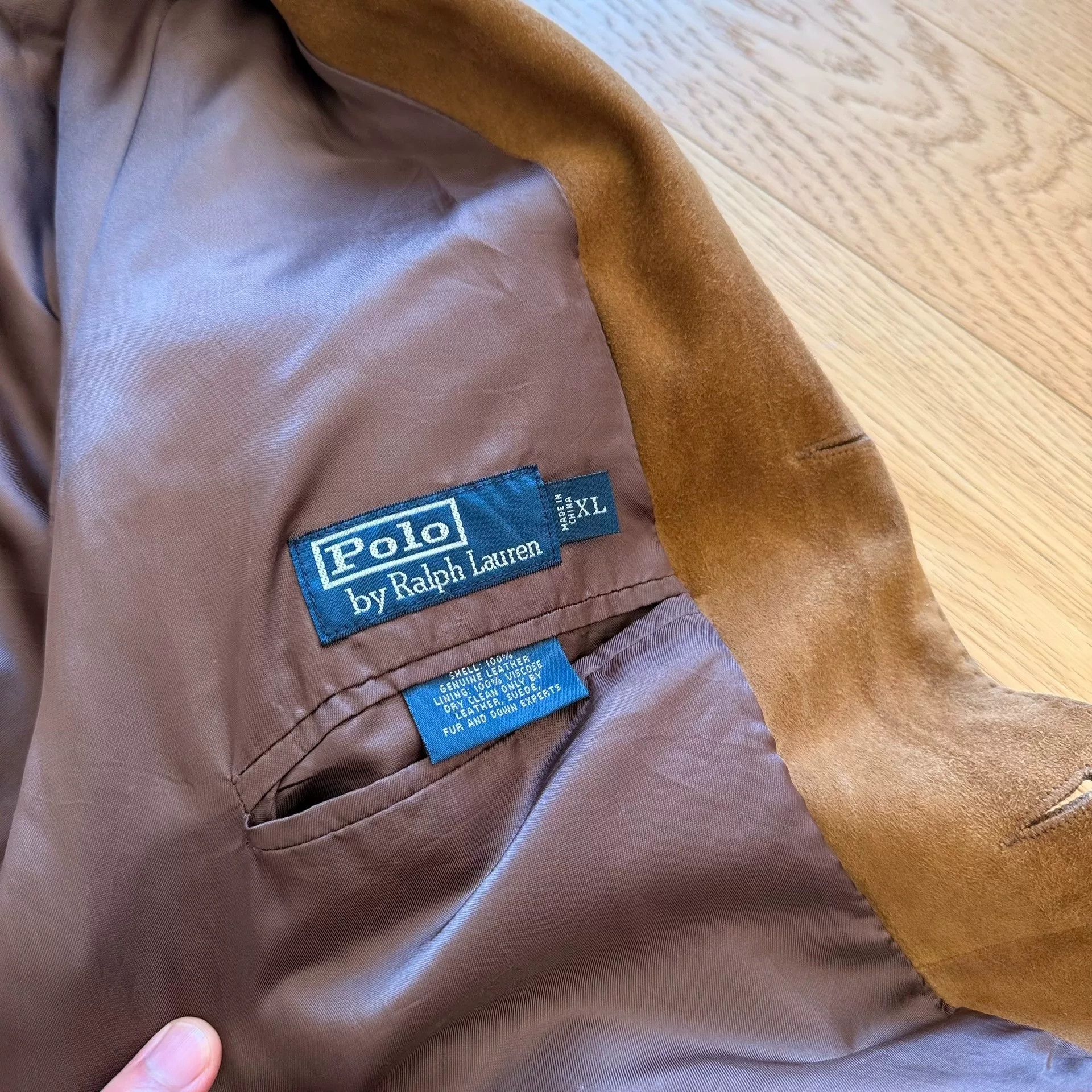 RLX Ralph Lauren Vintage Brown Suede Sport Coat Jacket Size US XL / EU 56 / 4 - 8 Thumbnail