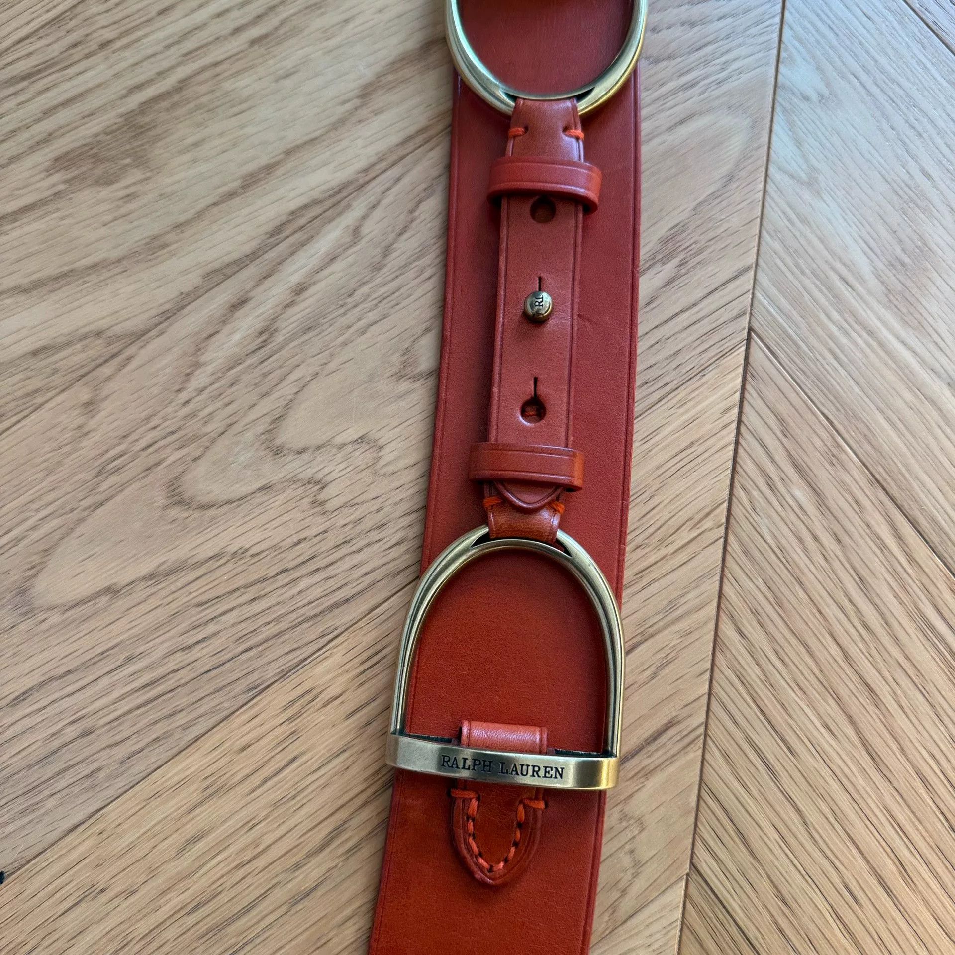 RLX Ralph Lauren Ralph Lauren Thick Leather Belt Size ONE SIZE - 4 Thumbnail