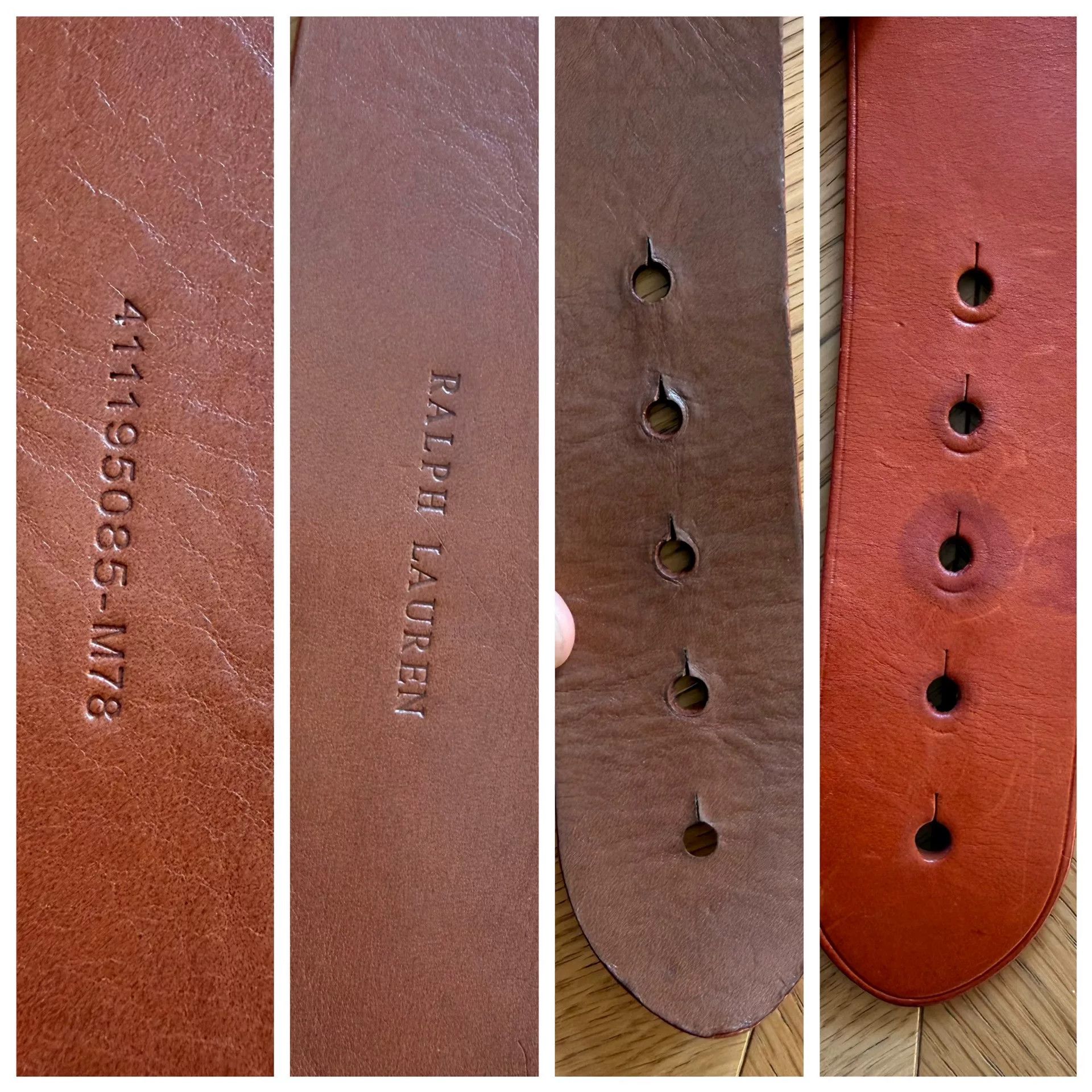 RLX Ralph Lauren Ralph Lauren Thick Leather Belt Size ONE SIZE - 8 Thumbnail