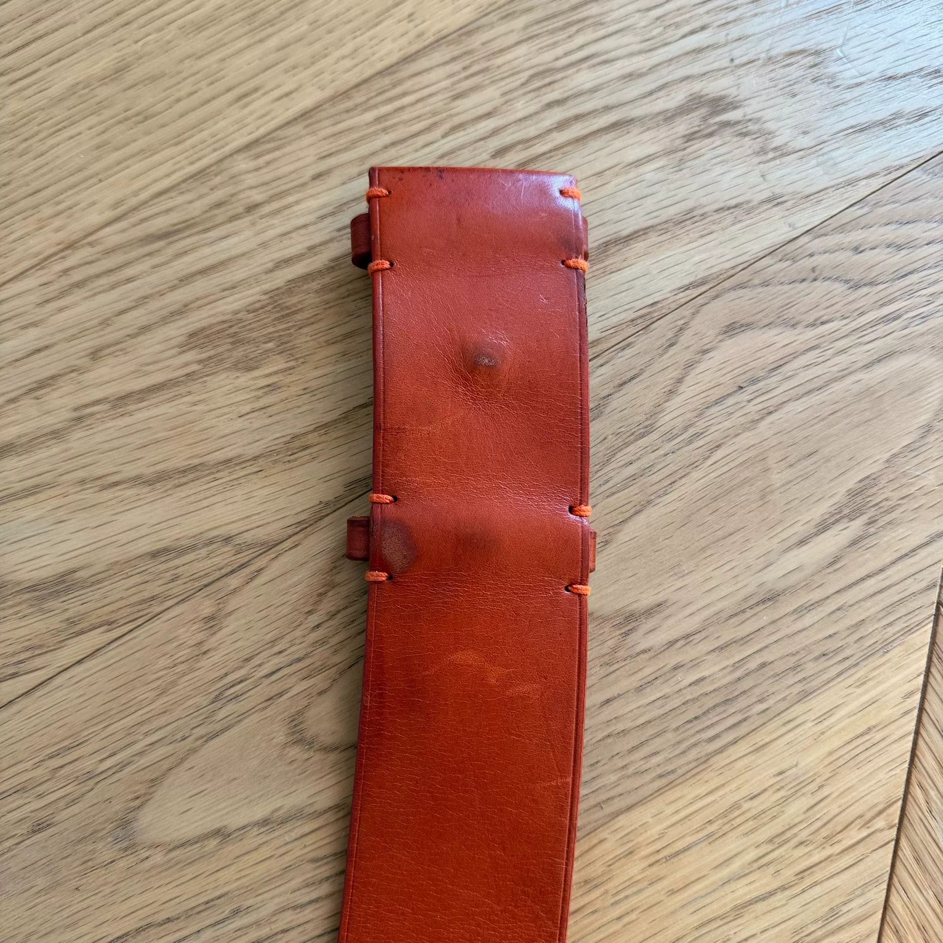 RLX Ralph Lauren Ralph Lauren Thick Leather Belt Size ONE SIZE - 6 Thumbnail