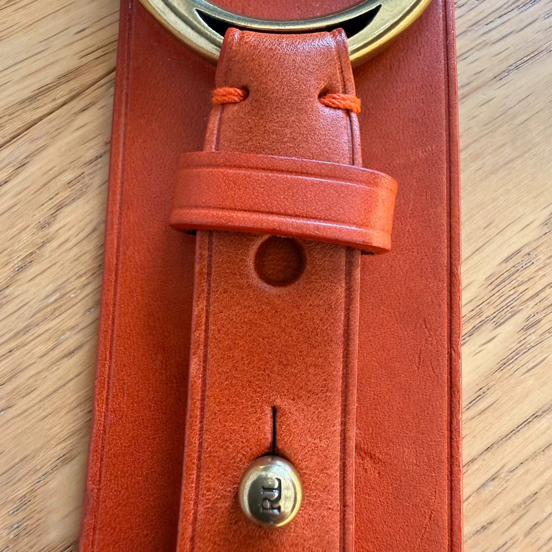 RLX Ralph Lauren Ralph Lauren Thick Leather Belt Size ONE SIZE - 2 Thumbnail