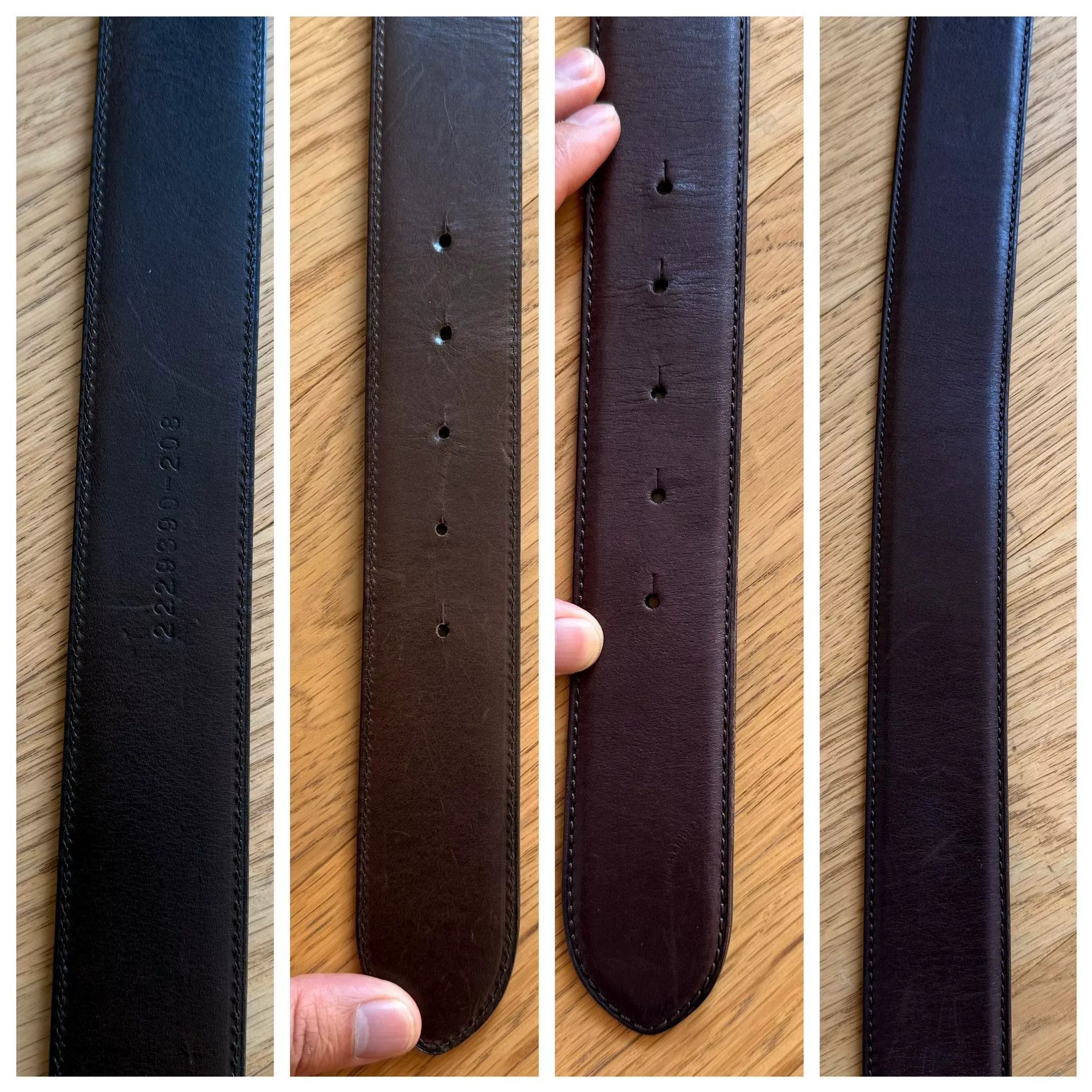 RLX Ralph Lauren Vintage Italian Alloy Buckle Polo Belt Size ONE SIZE - 8 Thumbnail