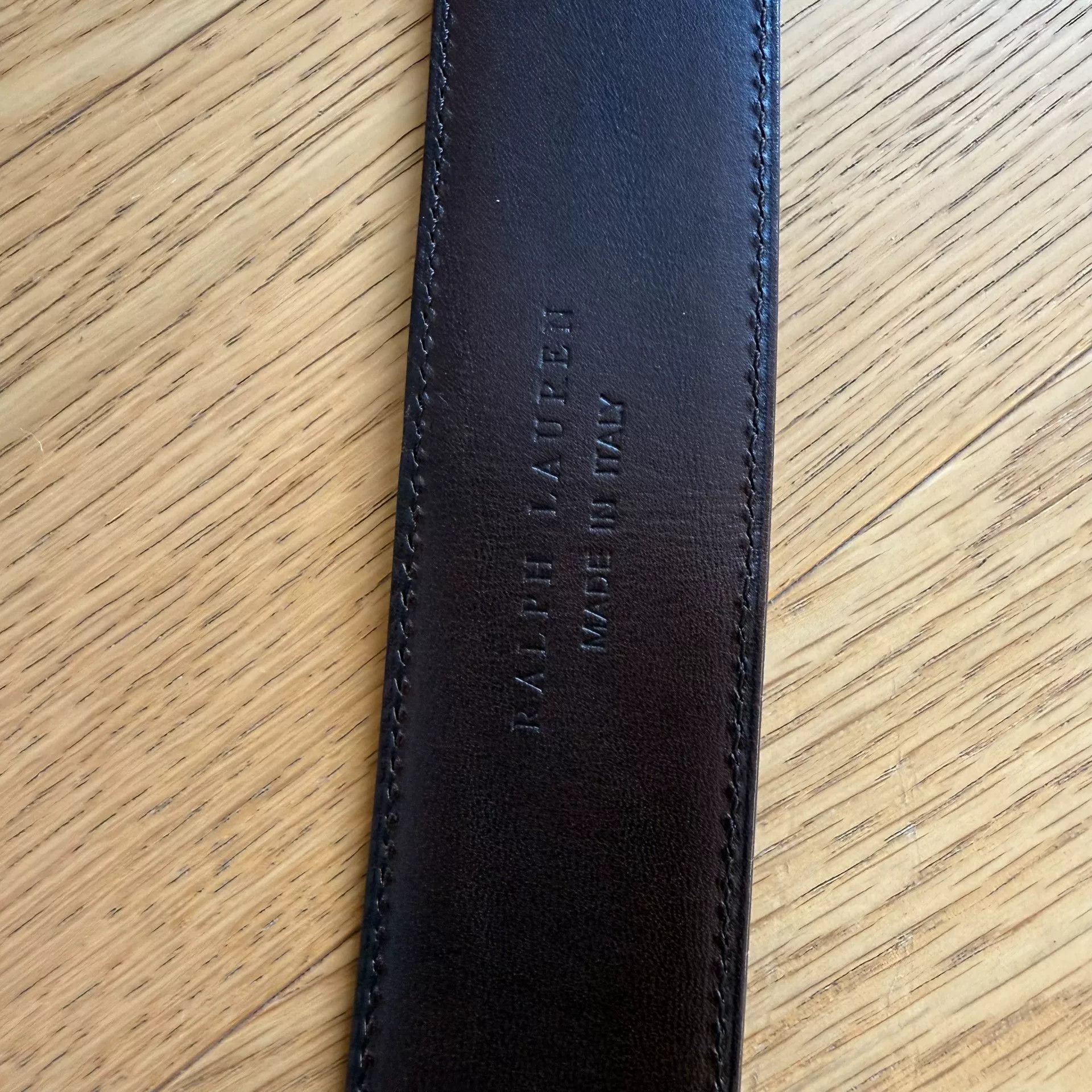 RLX Ralph Lauren Vintage Italian Alloy Buckle Polo Belt Size ONE SIZE - 9 Thumbnail