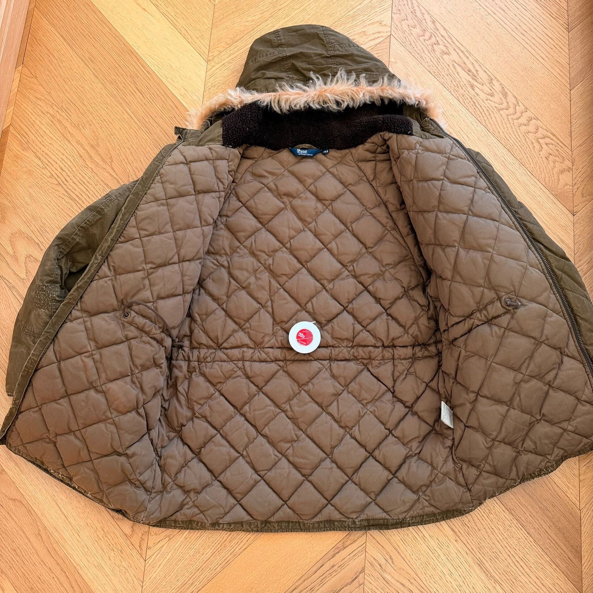 RLX Ralph Lauren Women's Outdoor Hooded Down Coat Size XS / US 0-2 / IT 36-38 - 6 Thumbnail