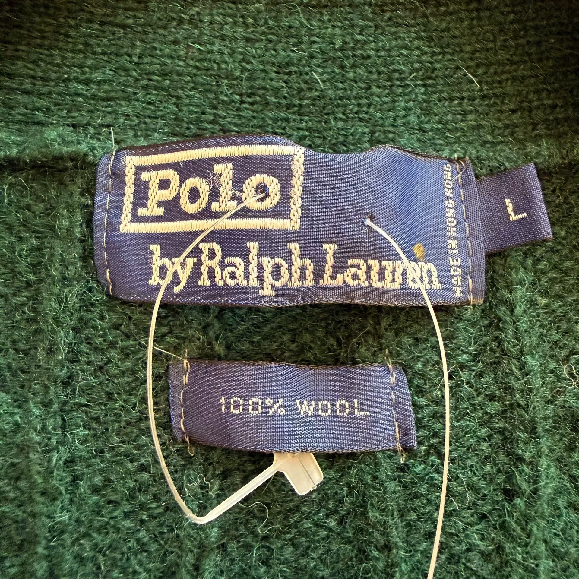 RLX Ralph Lauren Classic Wool Cable Knit Vest Sweater Size US L / EU 52-54 / 3 - 8 Thumbnail