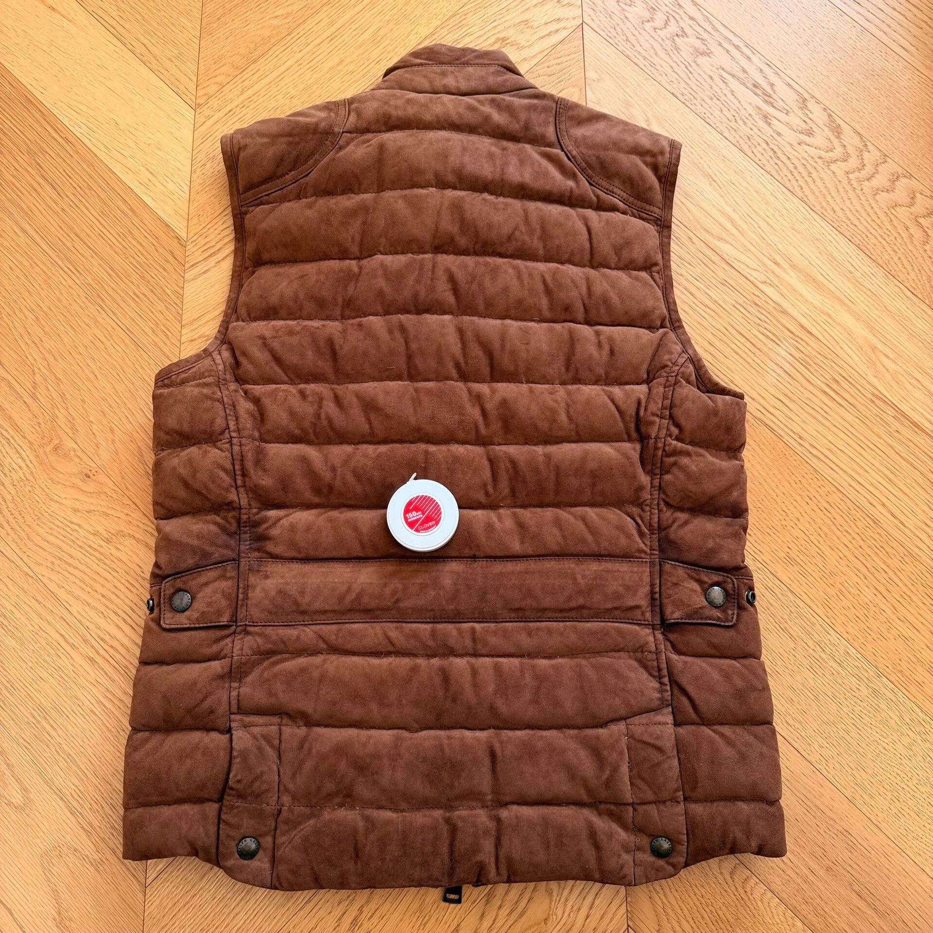 RLX Ralph Lauren RLX Goat Suede Outdoor Down Vest Size US S / EU 44-46 / 1 - 8 Thumbnail