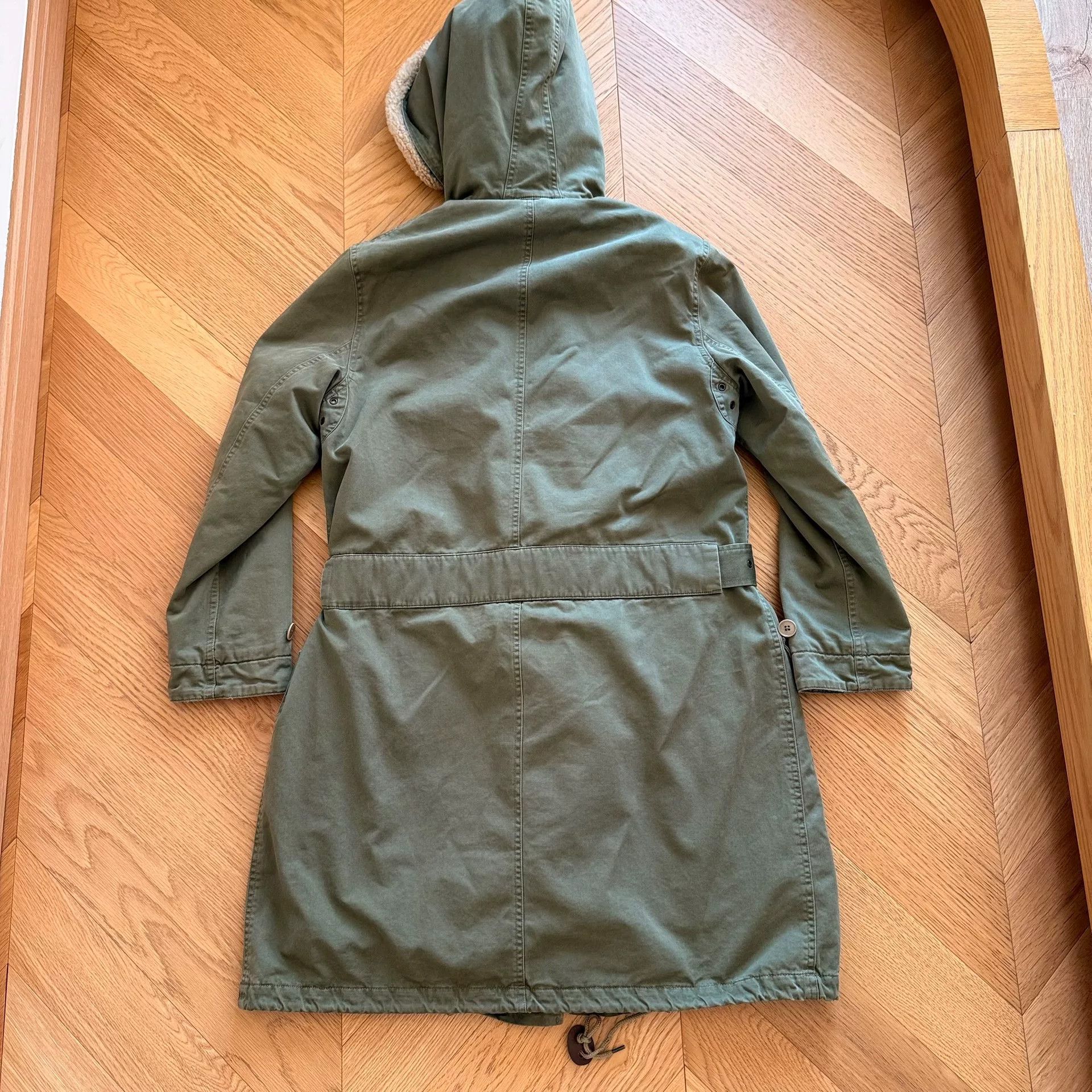 RLX Ralph Lauren Vintage Sheepskin Detachable Parka Jacket Size S / US 4 / IT 40 - 2 Thumbnail