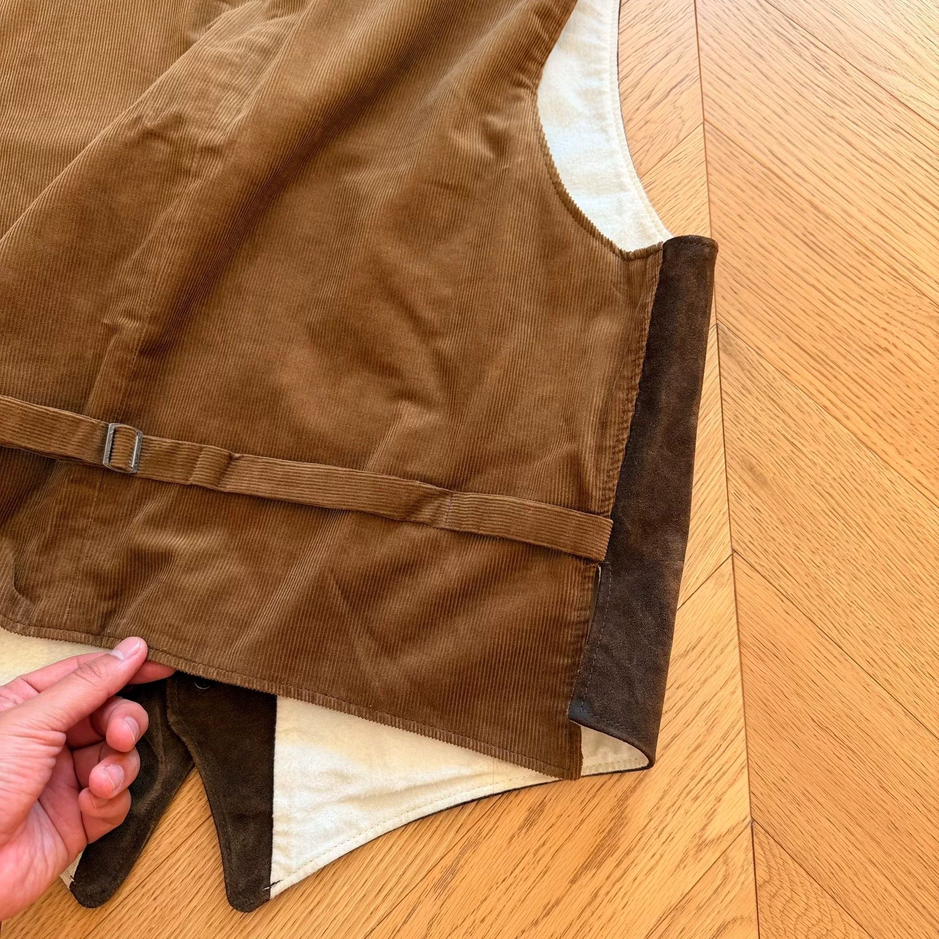 RLX Ralph Lauren Vintage Ralph Lauren Leather Hunting Vest Size US XL / EU 56 / 4 - 9 Thumbnail