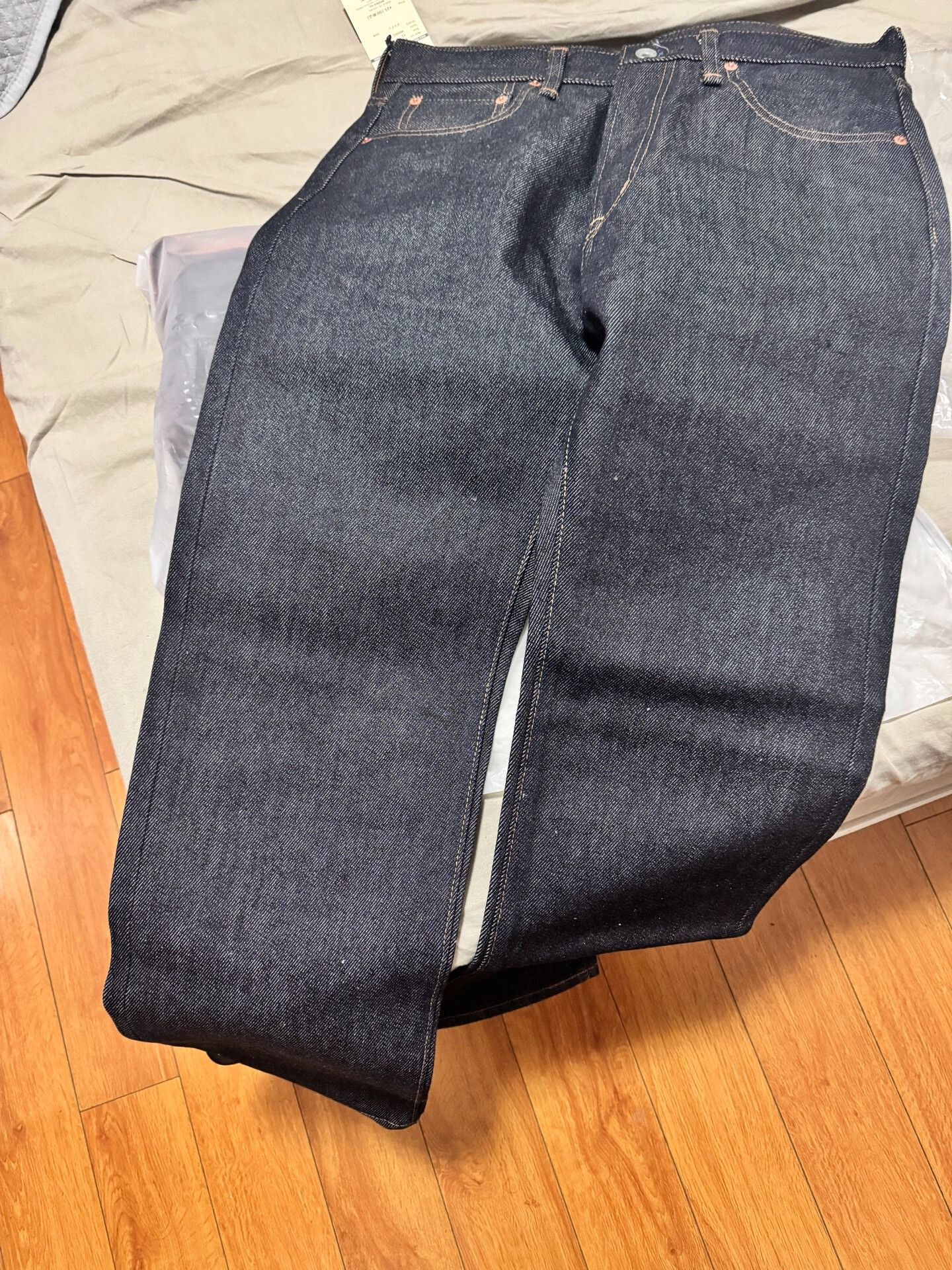 Iron Heart Heavyweight Iron Heart 634Z Denim Jeans Size US 32 / EU 48 - 3 Thumbnail