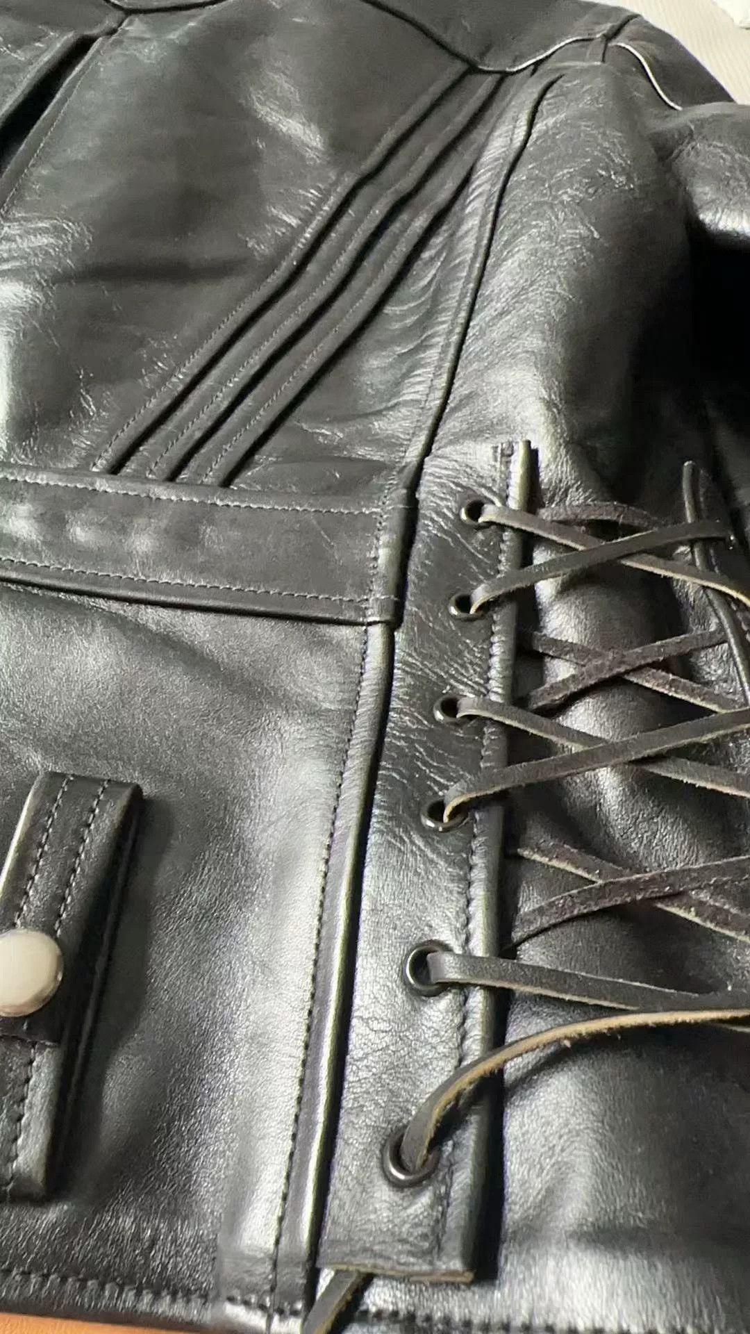 Freewheelers Vintage Freewheelers Black Leather Jacket Size US XS / EU 42 / 0 - 3 Thumbnail