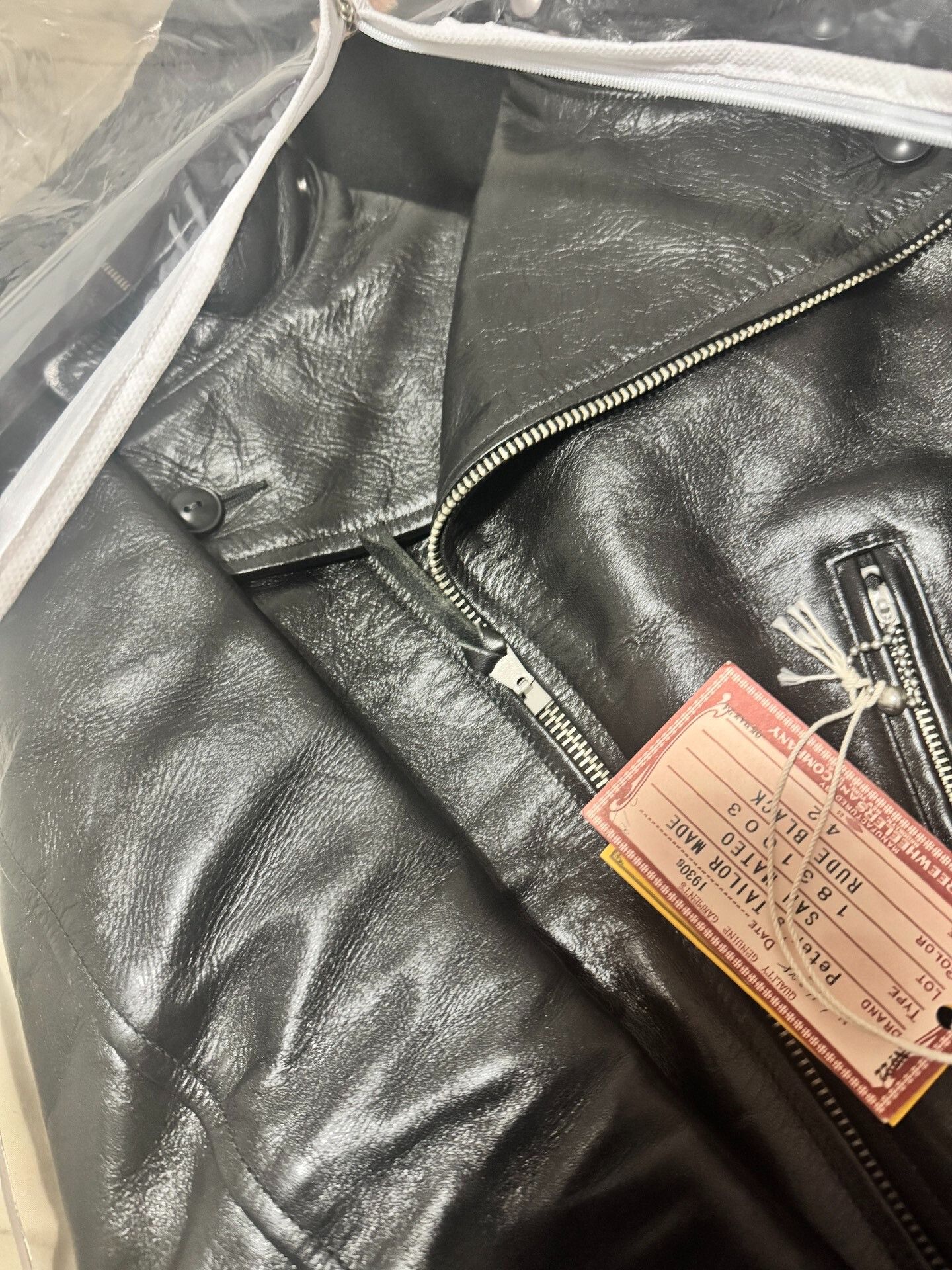 Freewheelers Vintage Freewheelers Black Leather Jacket Size US XS / EU 42 / 0 - 5 Thumbnail