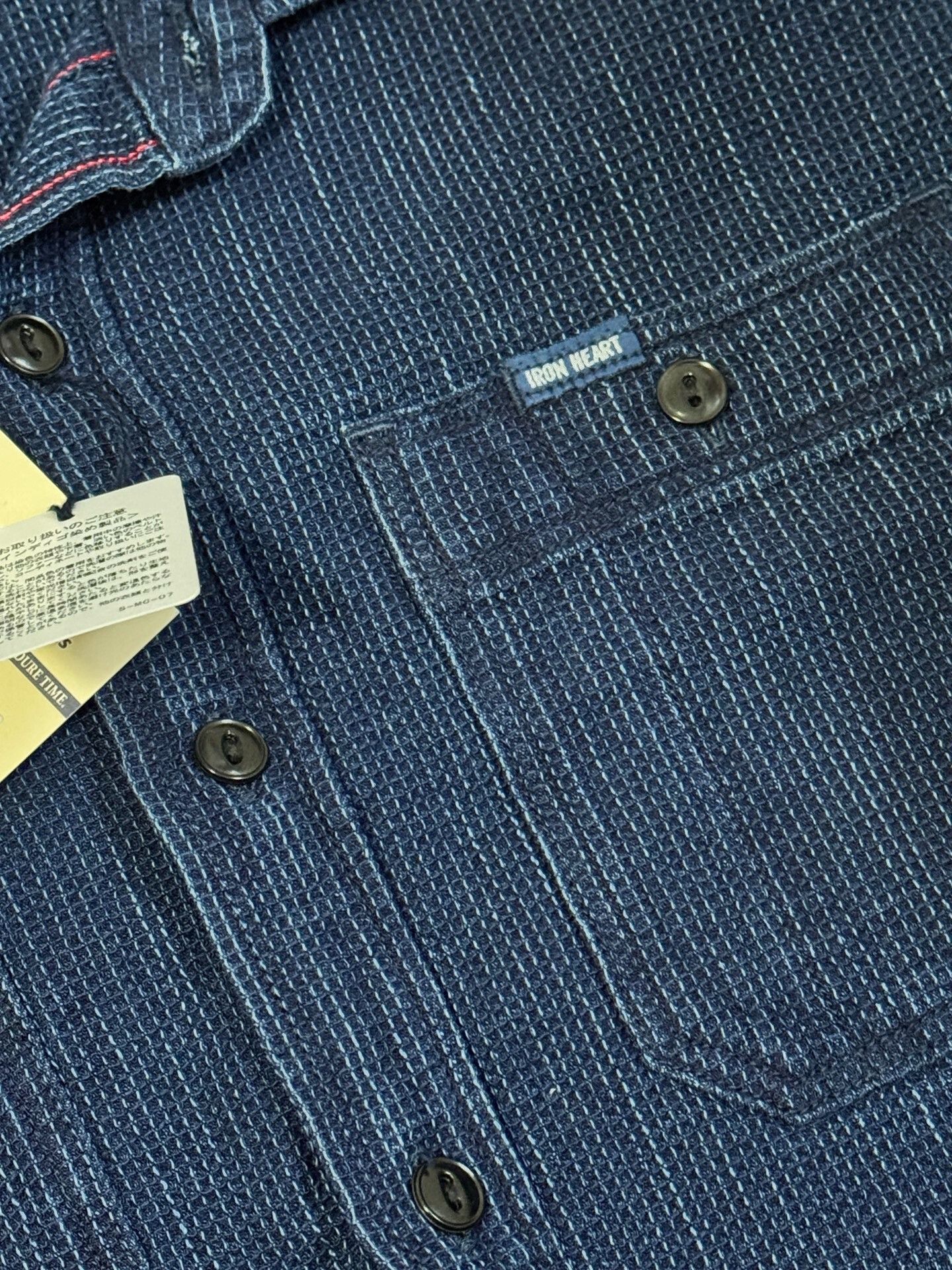Iron Heart Iron Heart Blue Dyed Shirt Size US S / EU 44-46 / 1 - 6 Thumbnail