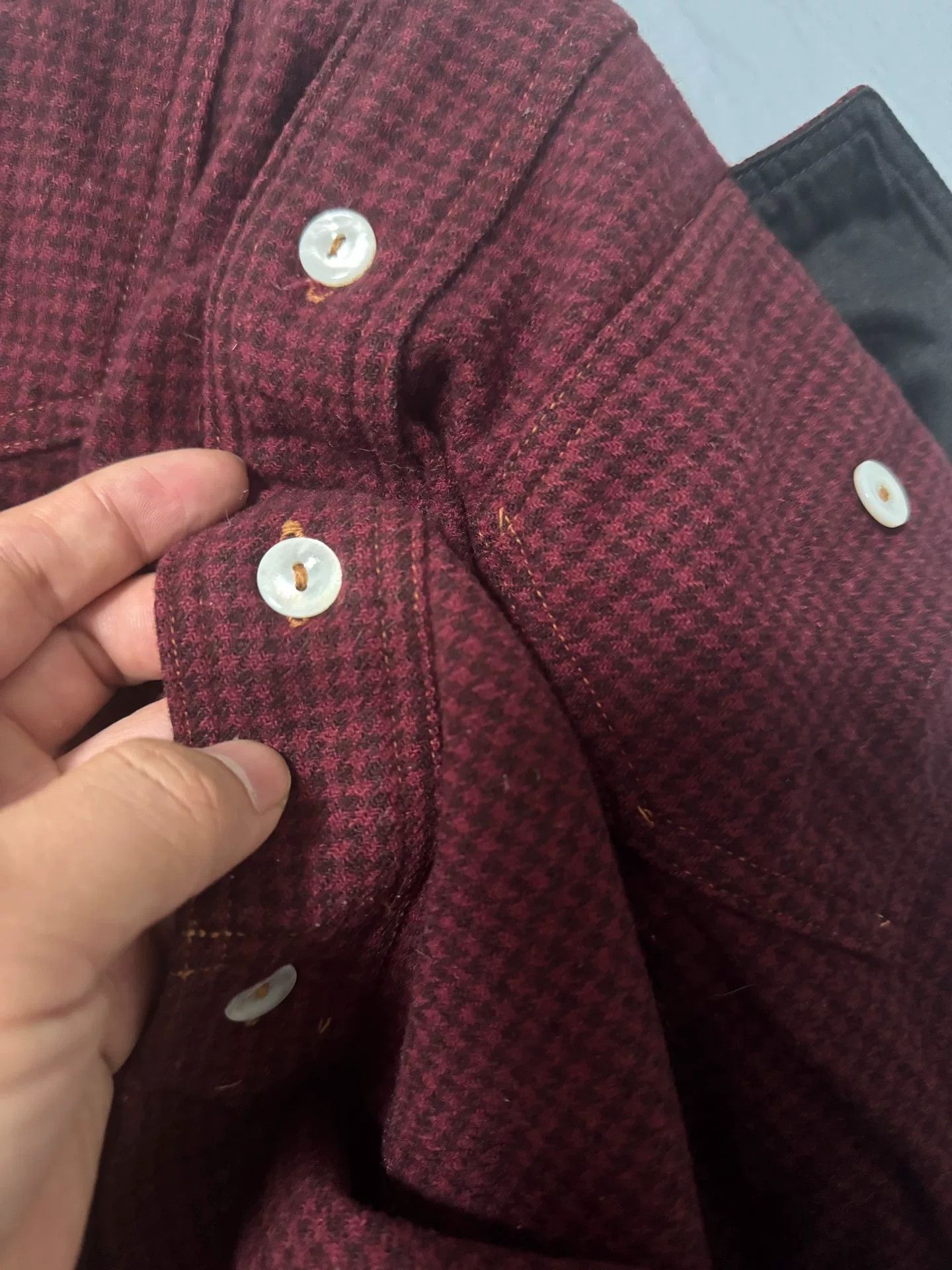 Freewheelers Heavyweight Red Wool Hunting Shirt Size US L / EU 52-54 / 3 - 3 Thumbnail