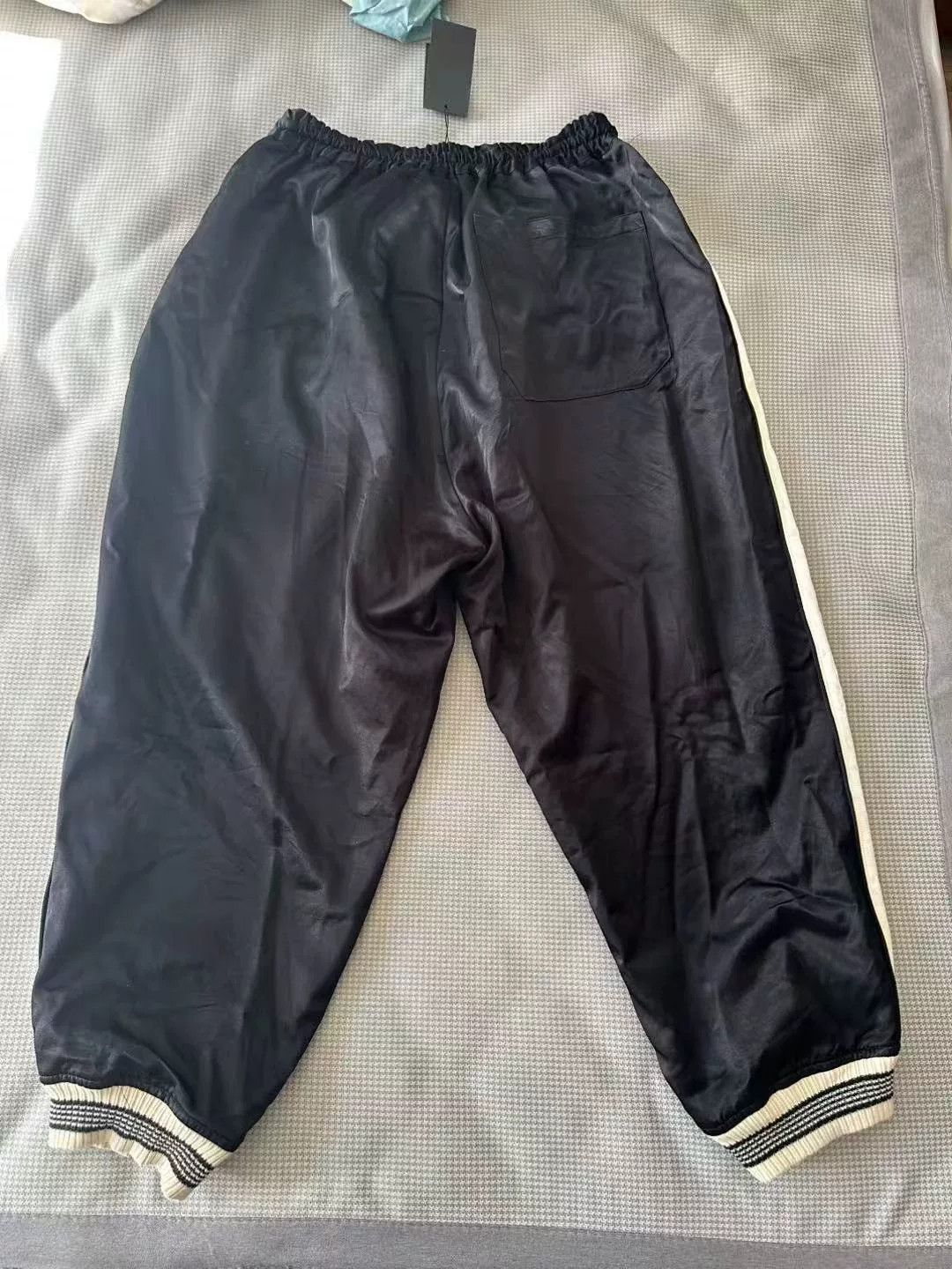 BLACK SIGN Black Sign Silk Sports Pants Size L Size US 34 / EU 50 - 2 Thumbnail