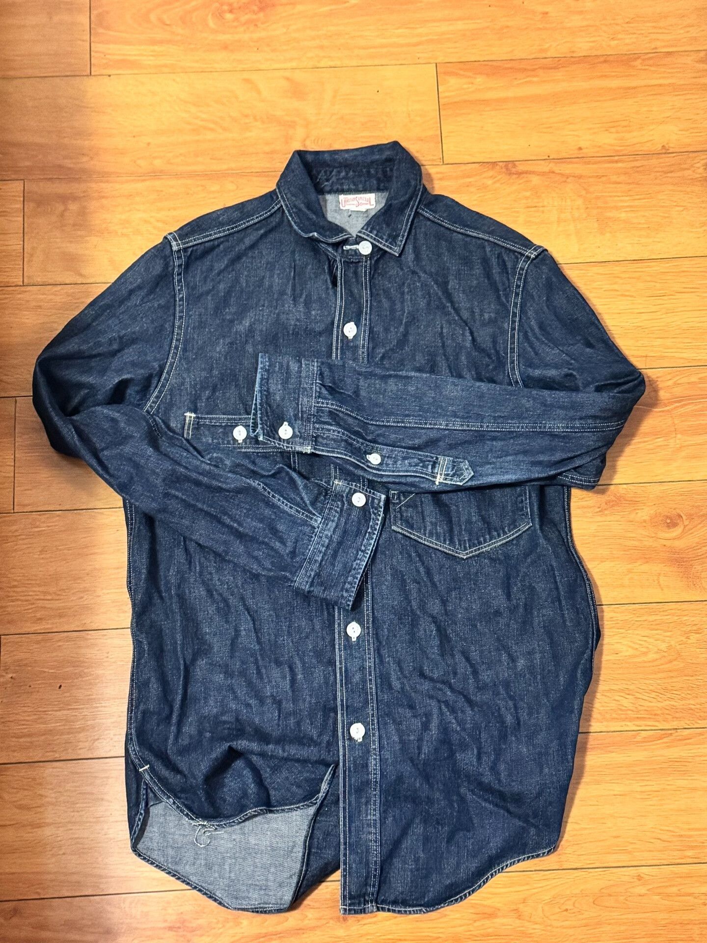 Freewheelers Vintage Freewheelers Denim Shirt Size US L / EU 52-54 / 3 - 2 Thumbnail
