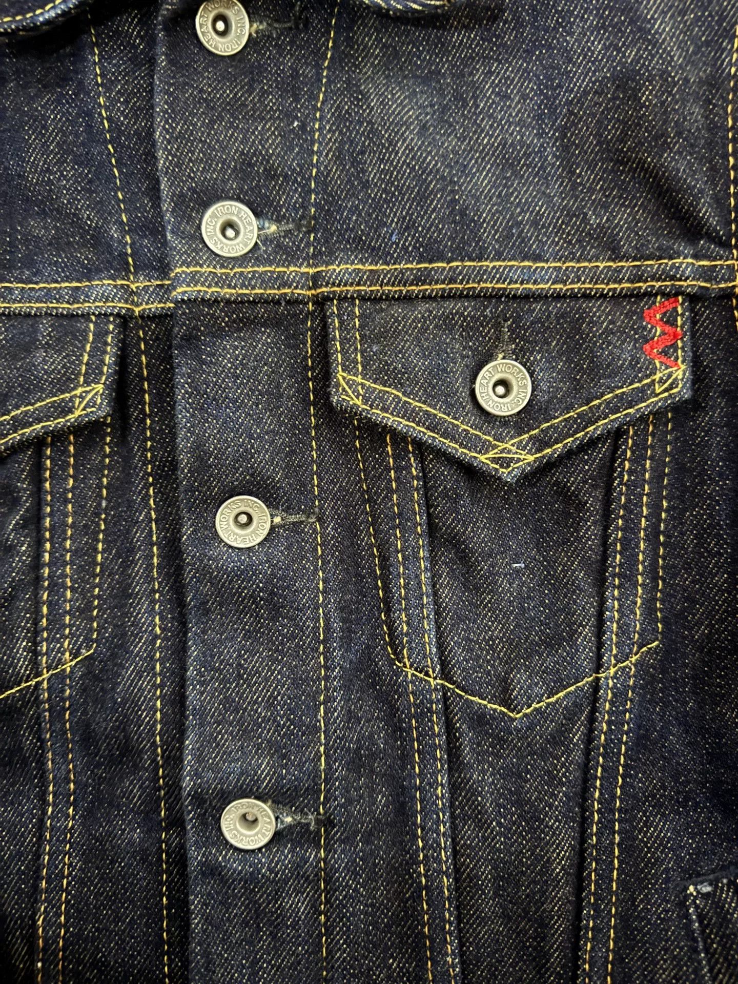 Iron Heart Iron Heart 21oz Denim Jacket Size US XS / EU 42 / 0 - 3 Thumbnail