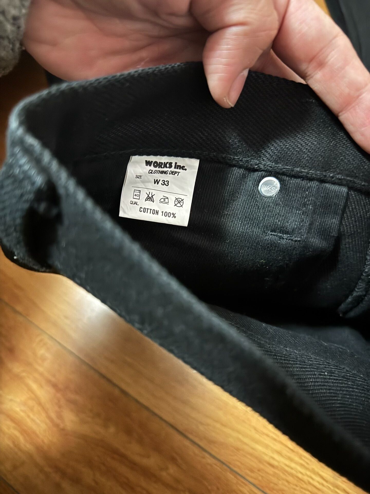 Iron Heart Iron Heart Black Denim Pants Size US 33 - 5 Thumbnail