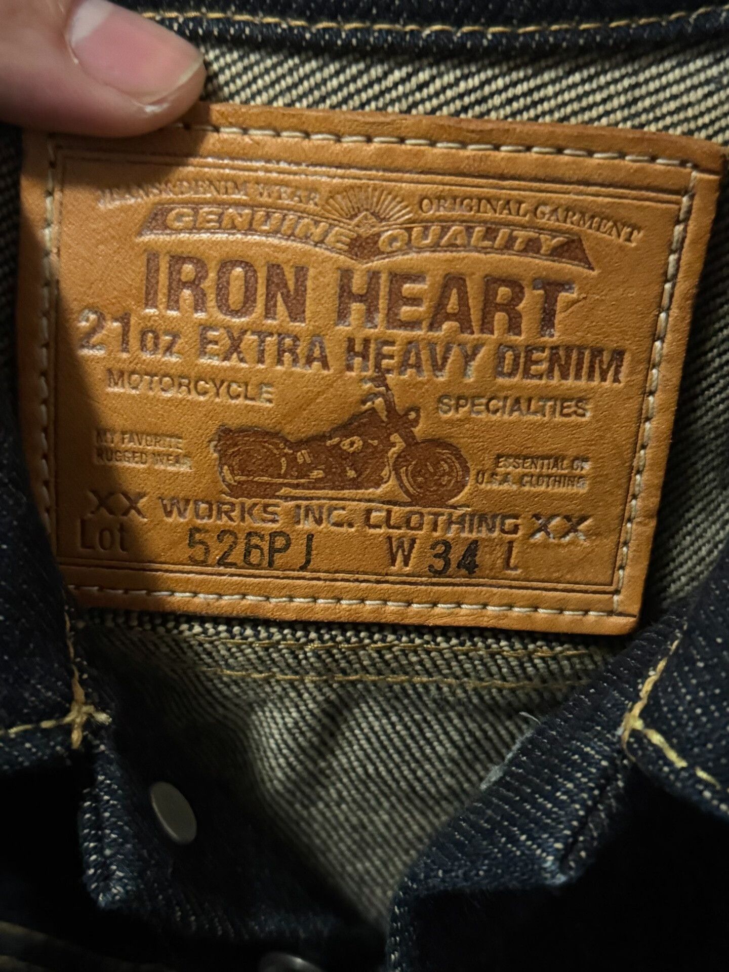 Iron Heart Iron Heart Denim Jacket 21oz Size US XS / EU 42 / 0 - 3 Thumbnail