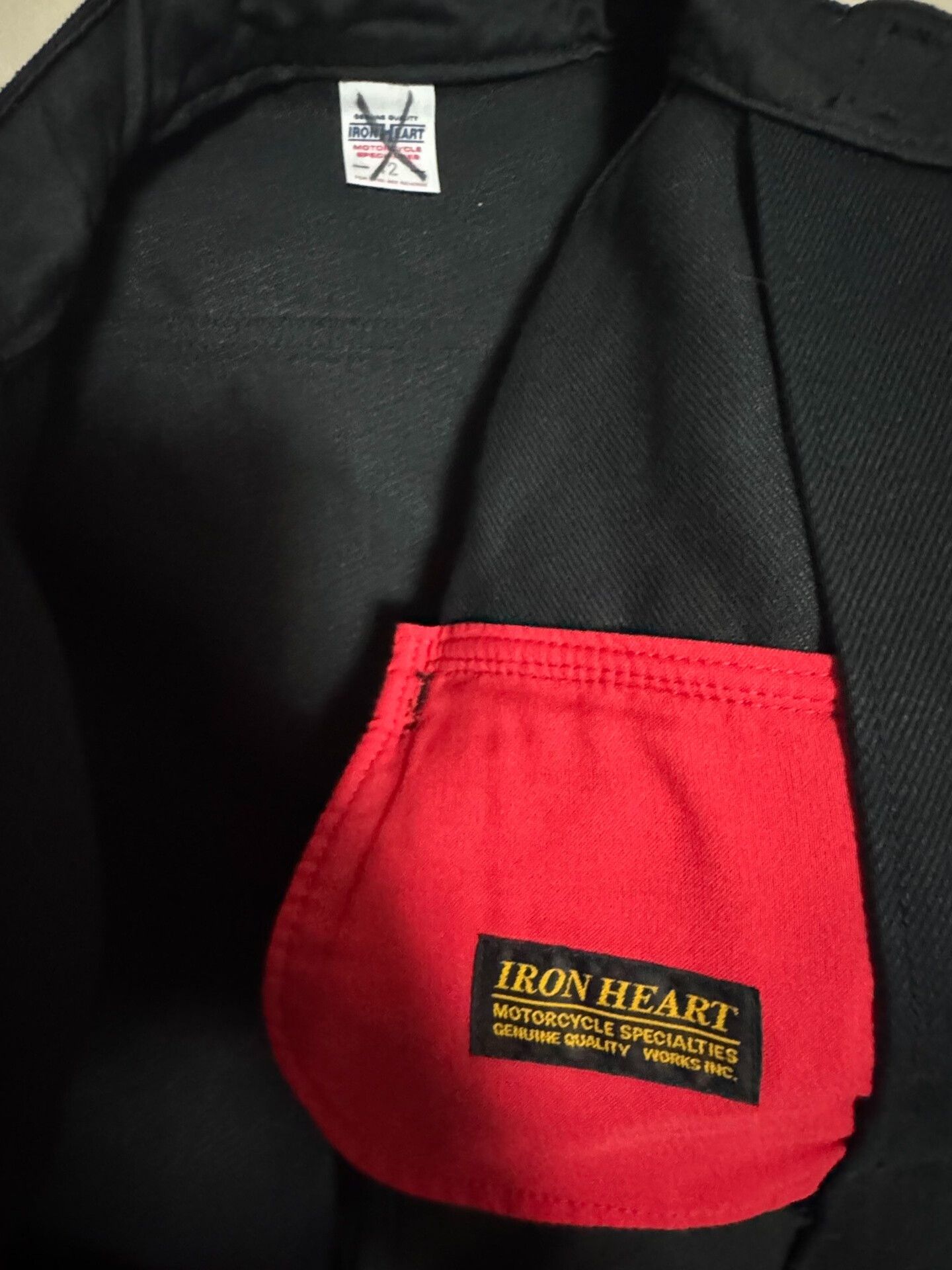 Iron Heart Iron Heart Heavyweight Black Jacket Size US XS / EU 42 / 0 - 3 Thumbnail