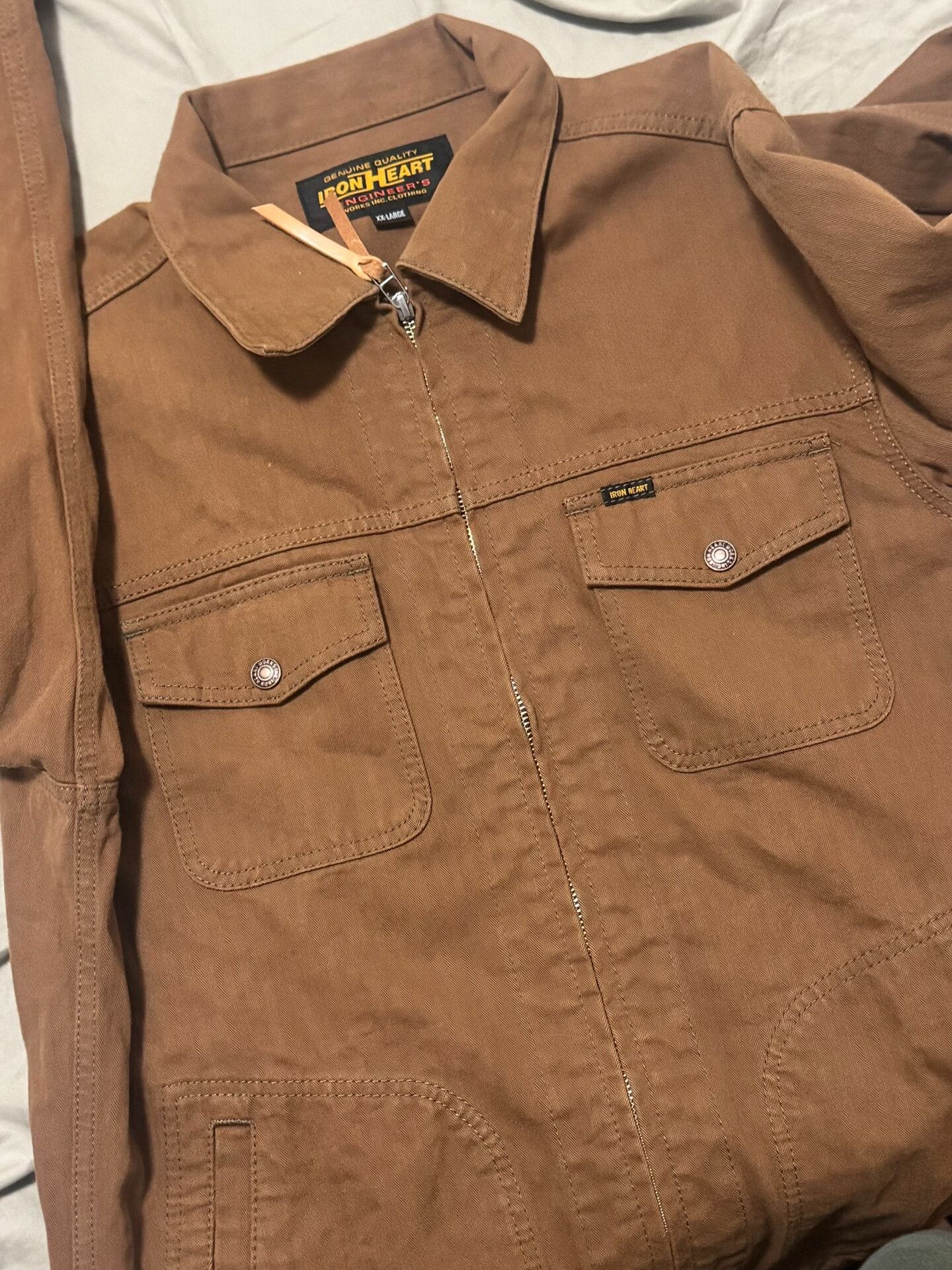 Iron Heart Iron Heart Herringbone Jacket XXL Size US XXL / EU 58 / 5 - 3 Thumbnail