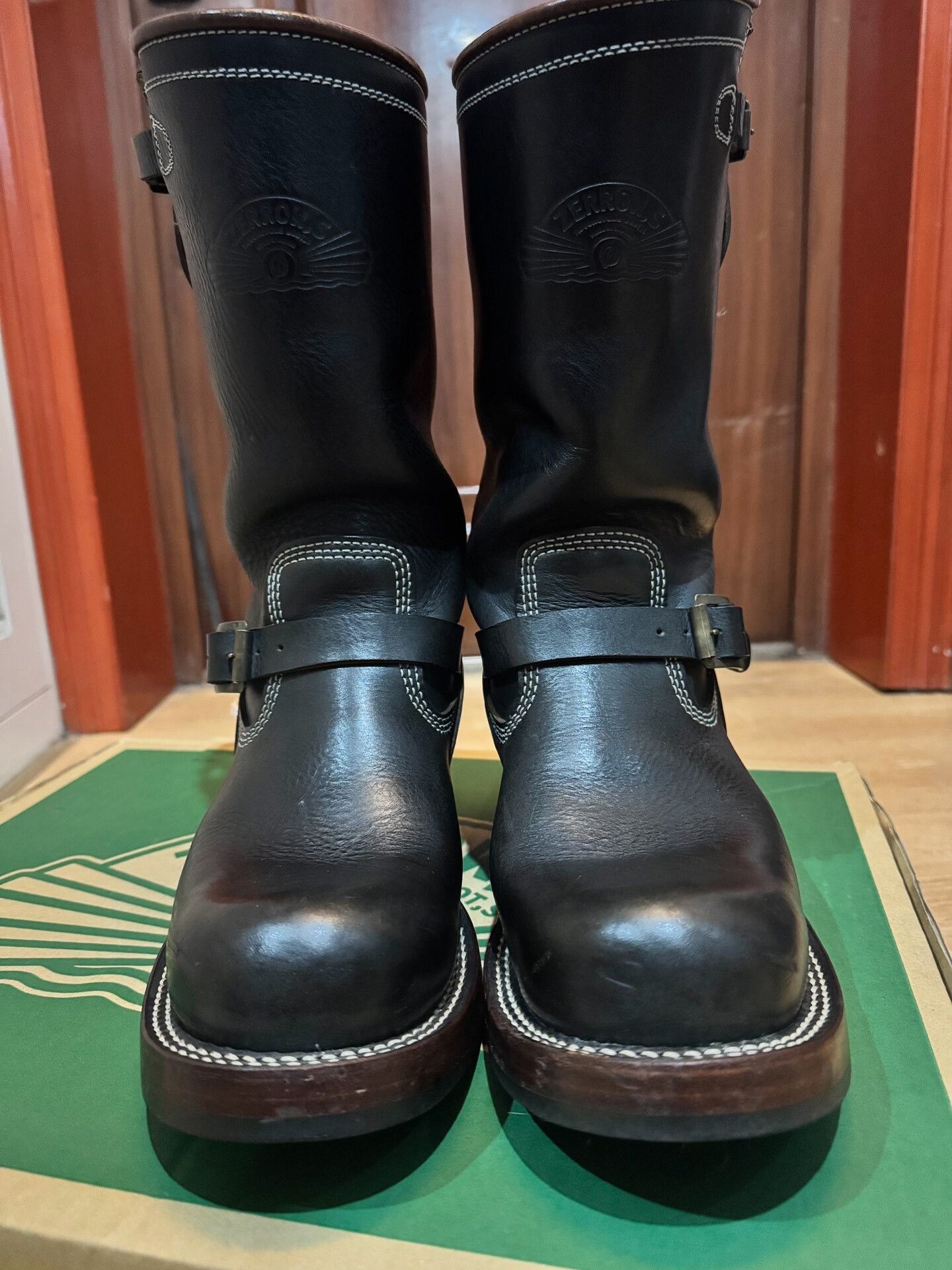 zerrows Japanese Engineer Boots with Steel Toe Size US 8.5 / EU 41-42 - 2 Thumbnail